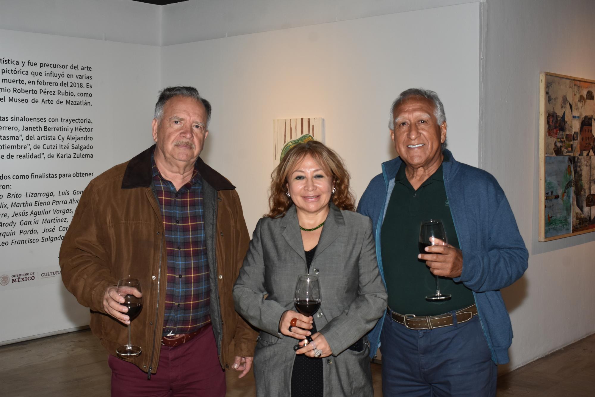 $!Servando Rojo, Margarita Félix Torres y Miguel Ángel Jardines.