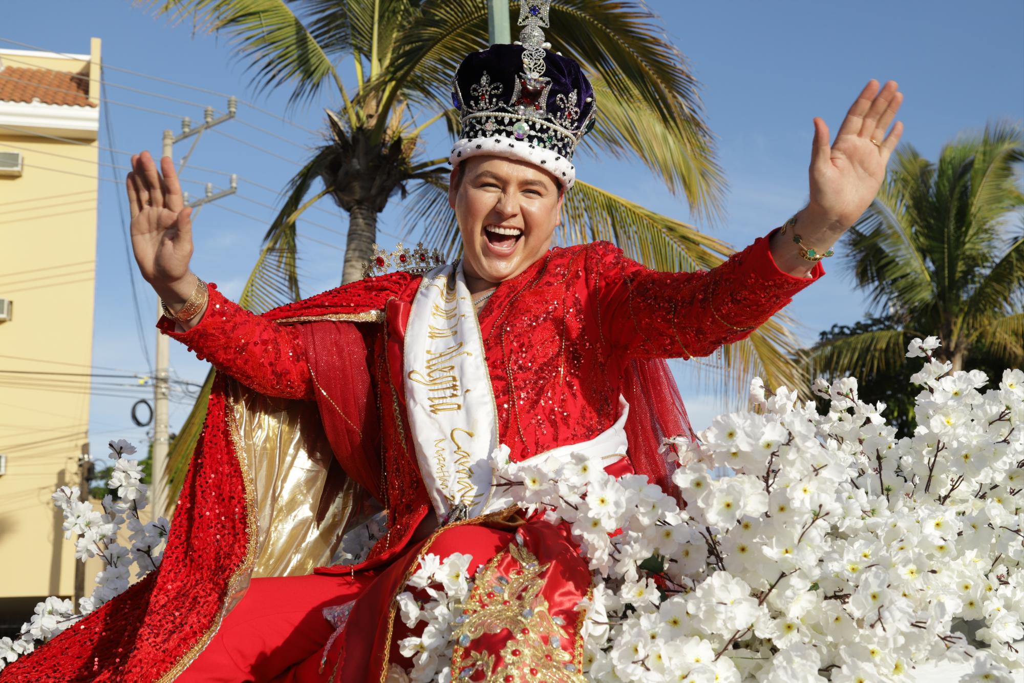 $!Héctor Limón, Rey de la Alegría del Carnaval 2024.