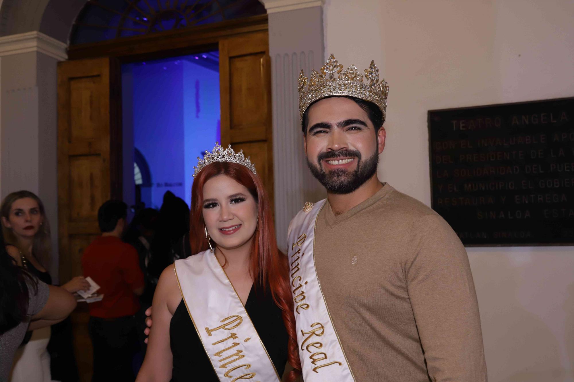 $!Georgina Vázquez y Benjamín López, Princesa Real y Príncipe de la Alegría del Carnaval 2024, respectivamente.