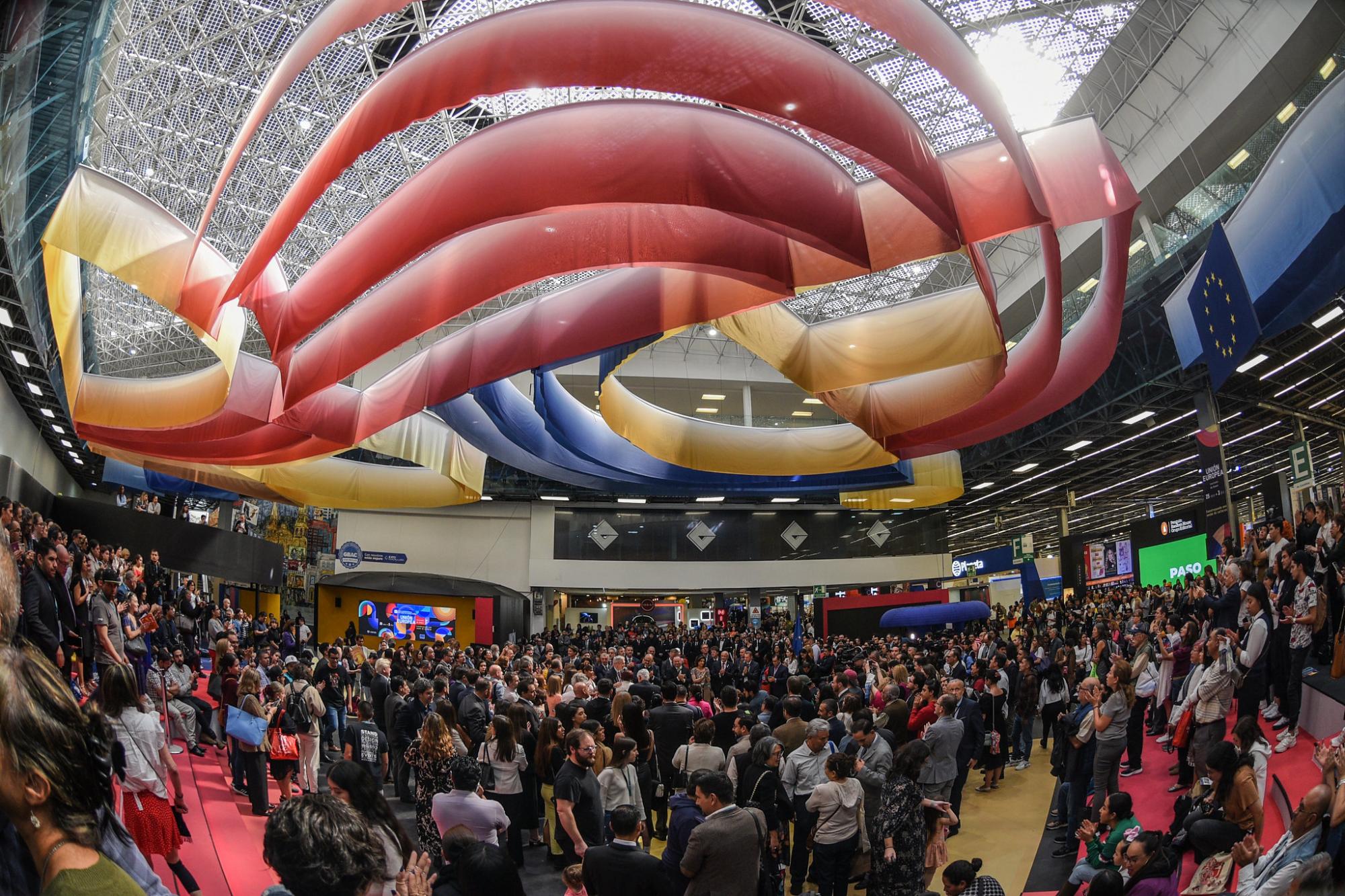 $!Pabellón de la Unión Europea, invitada de honor de la 37 Feria Internacional del libro de Guadalajara.