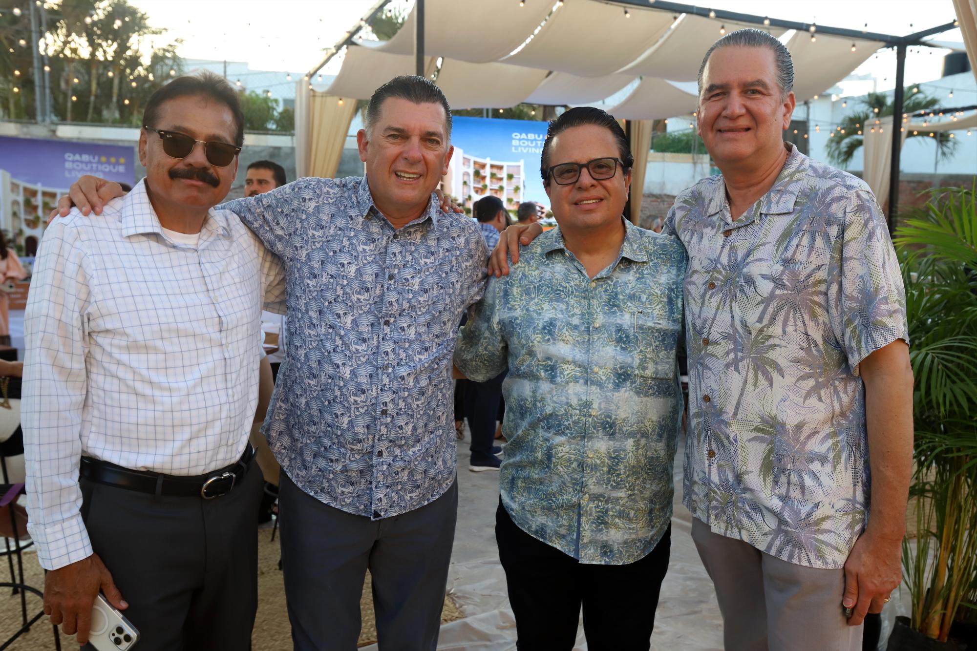 $!Ricardo Inzunza, Eduardo Bazúa, Luis Huerta y Luis Laveaga.