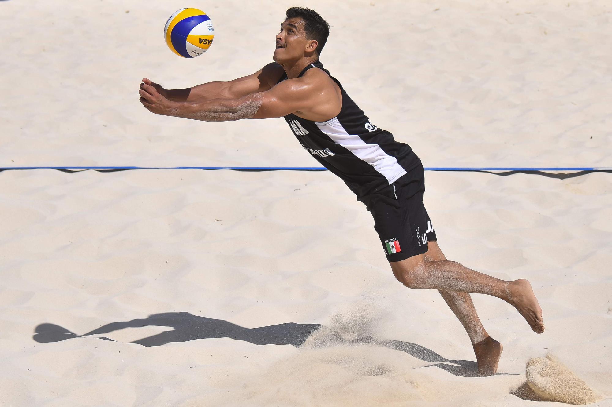 $!Mexicanos arrancan con derrotas el Tour Mundial de Voleibol de Playa en Cancún