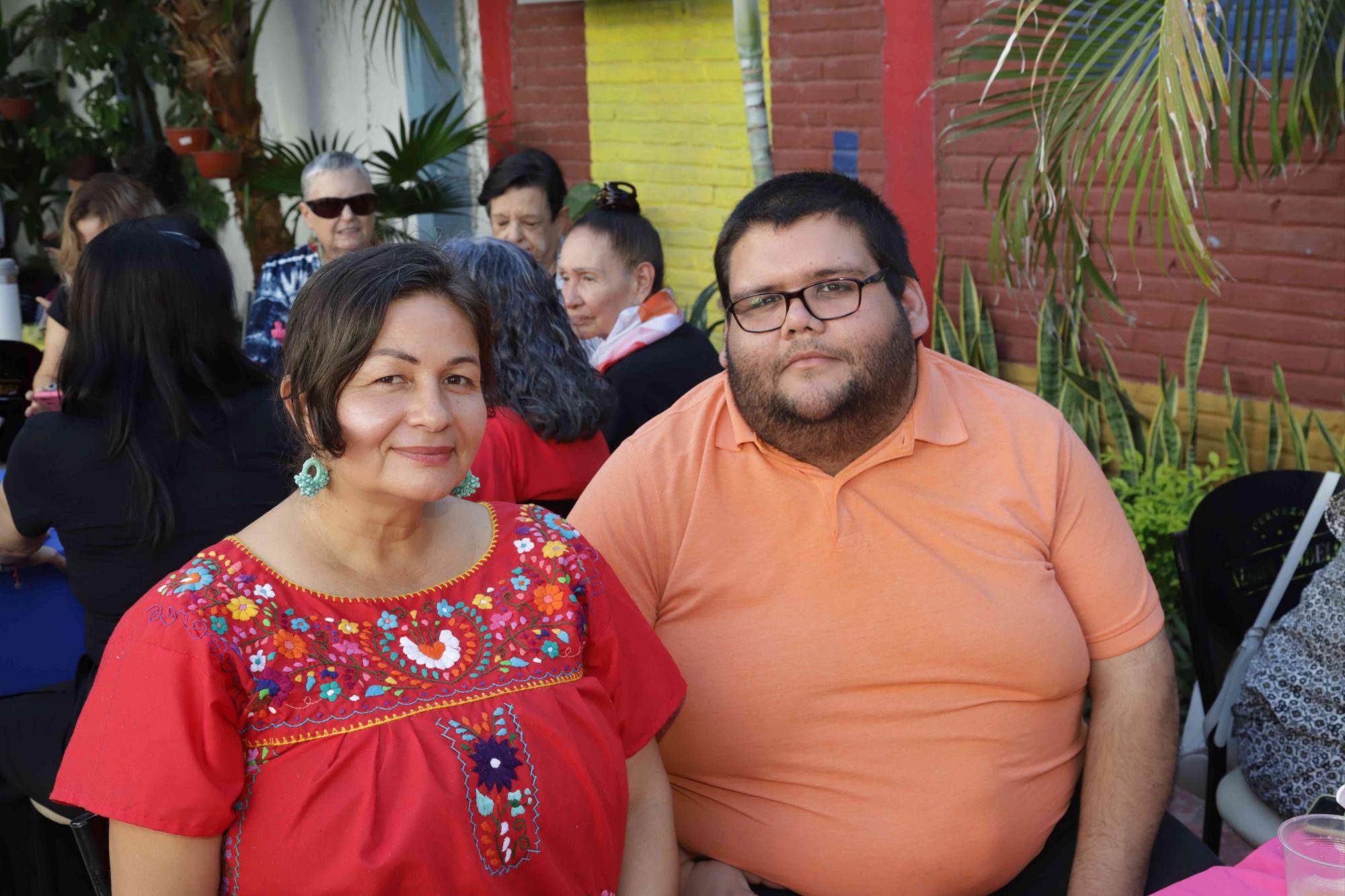 $!María Félix Raygoza y Geovanni Osuna.