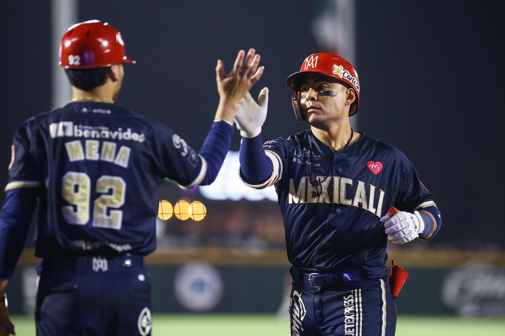 $!Águilas de Mexicali arrasan a Charros de Jalisco en doble cartelera