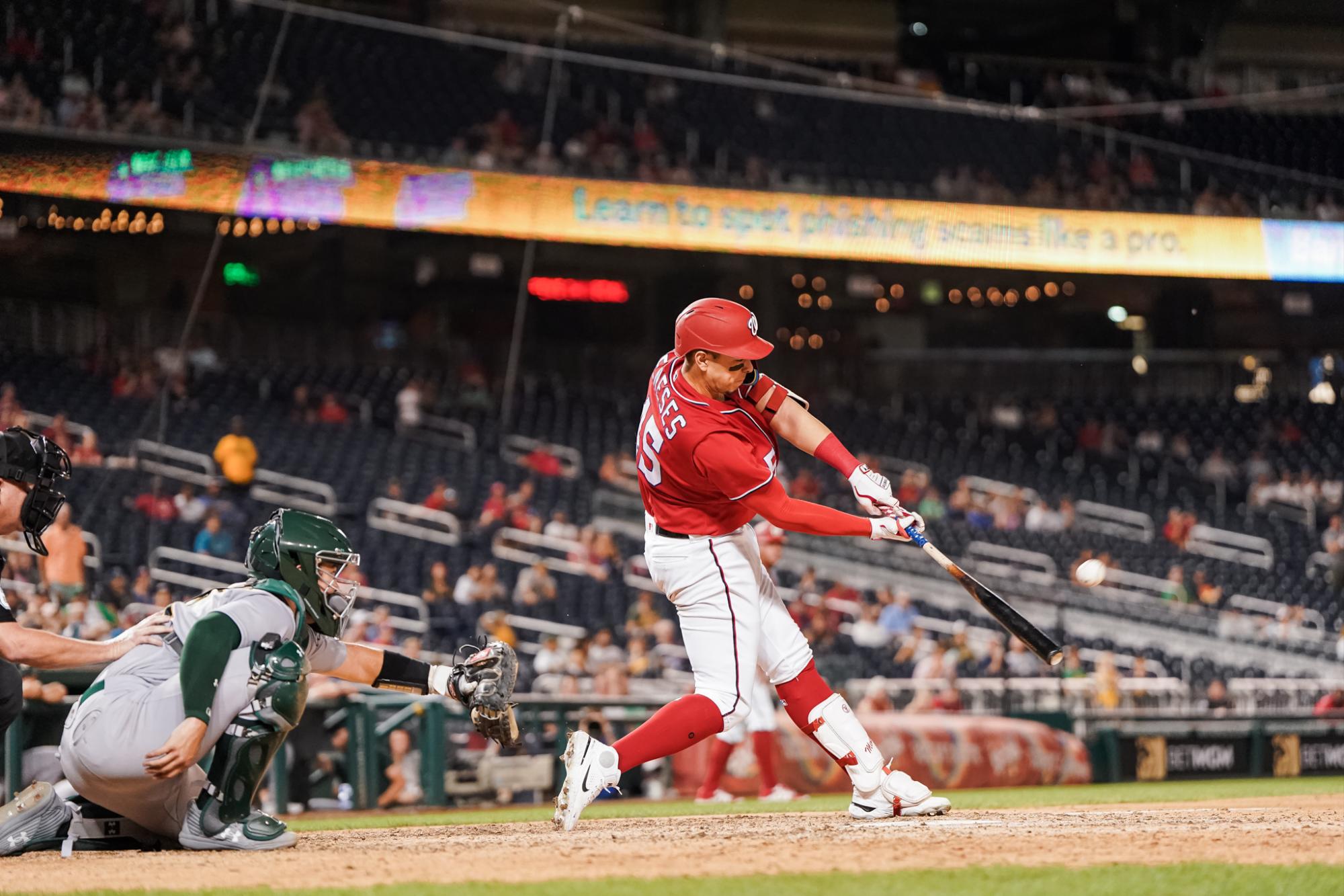 $!Es algo muy significativo para mí: Joey Meneses tras su primer walk-off en Grandes Ligas