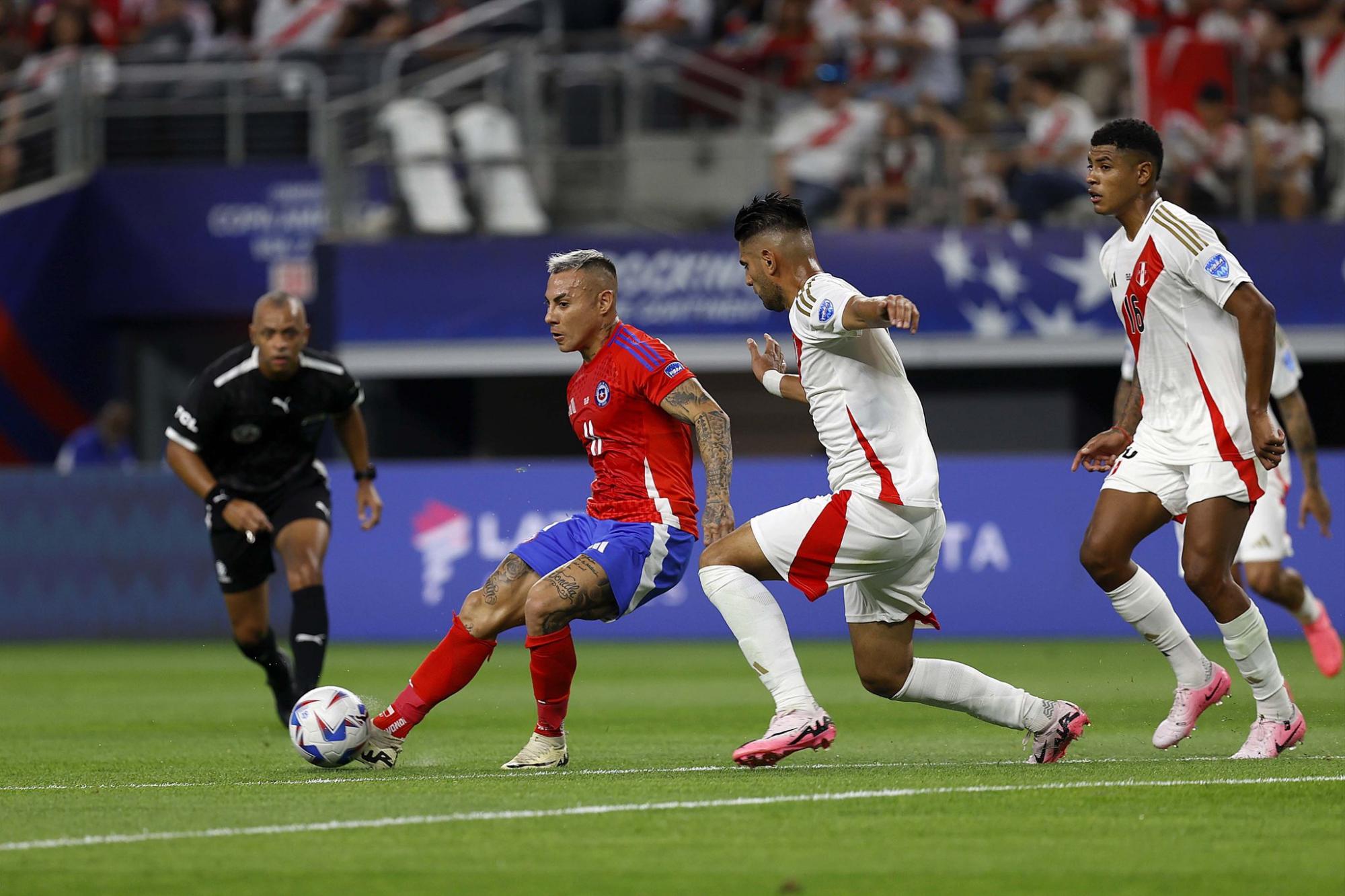 $!Chile y Perú se presentan con empate sin goles en la Copa América