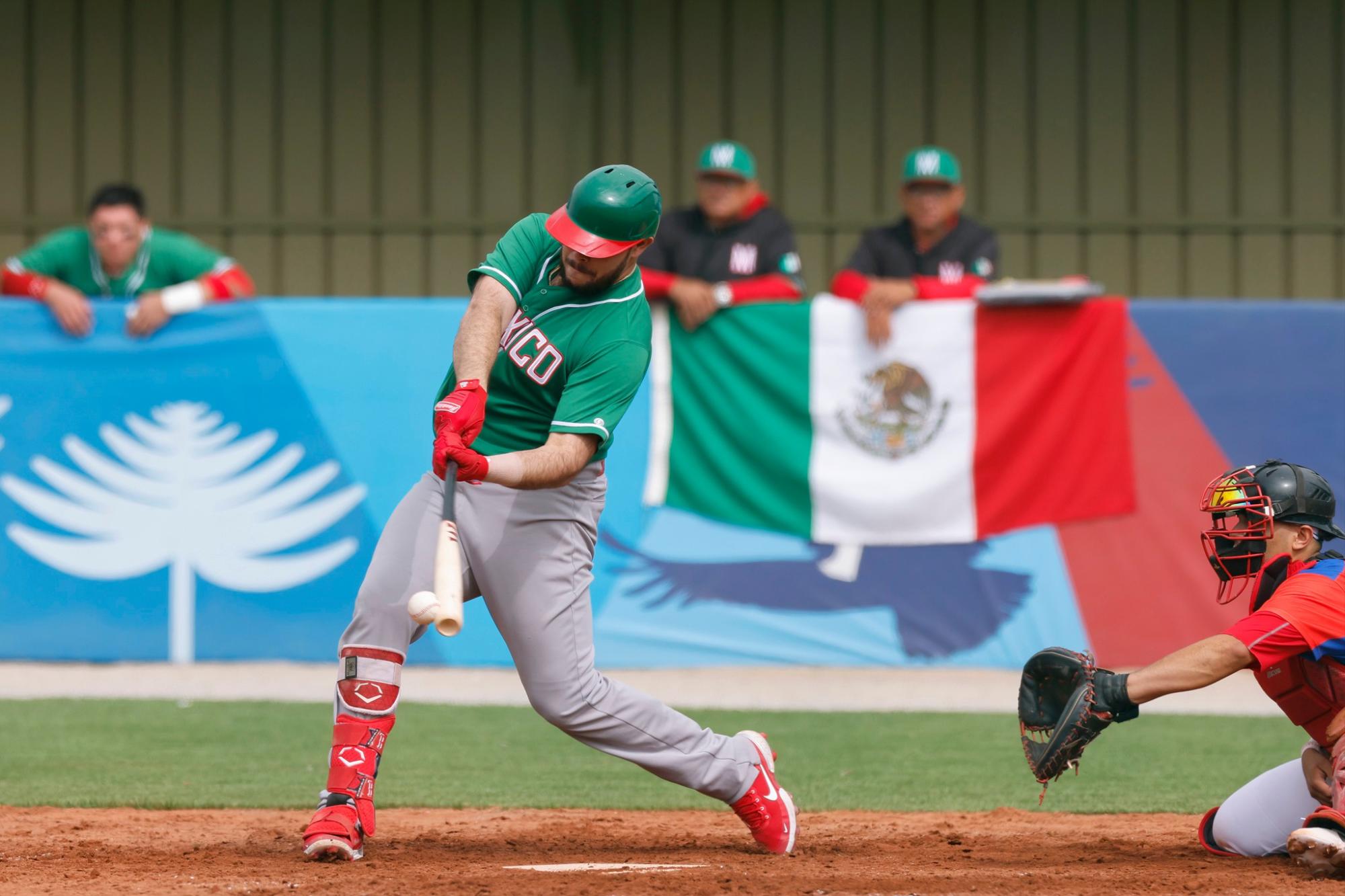 $!Explosivo debut de México en el beisbol de los Panamericanos