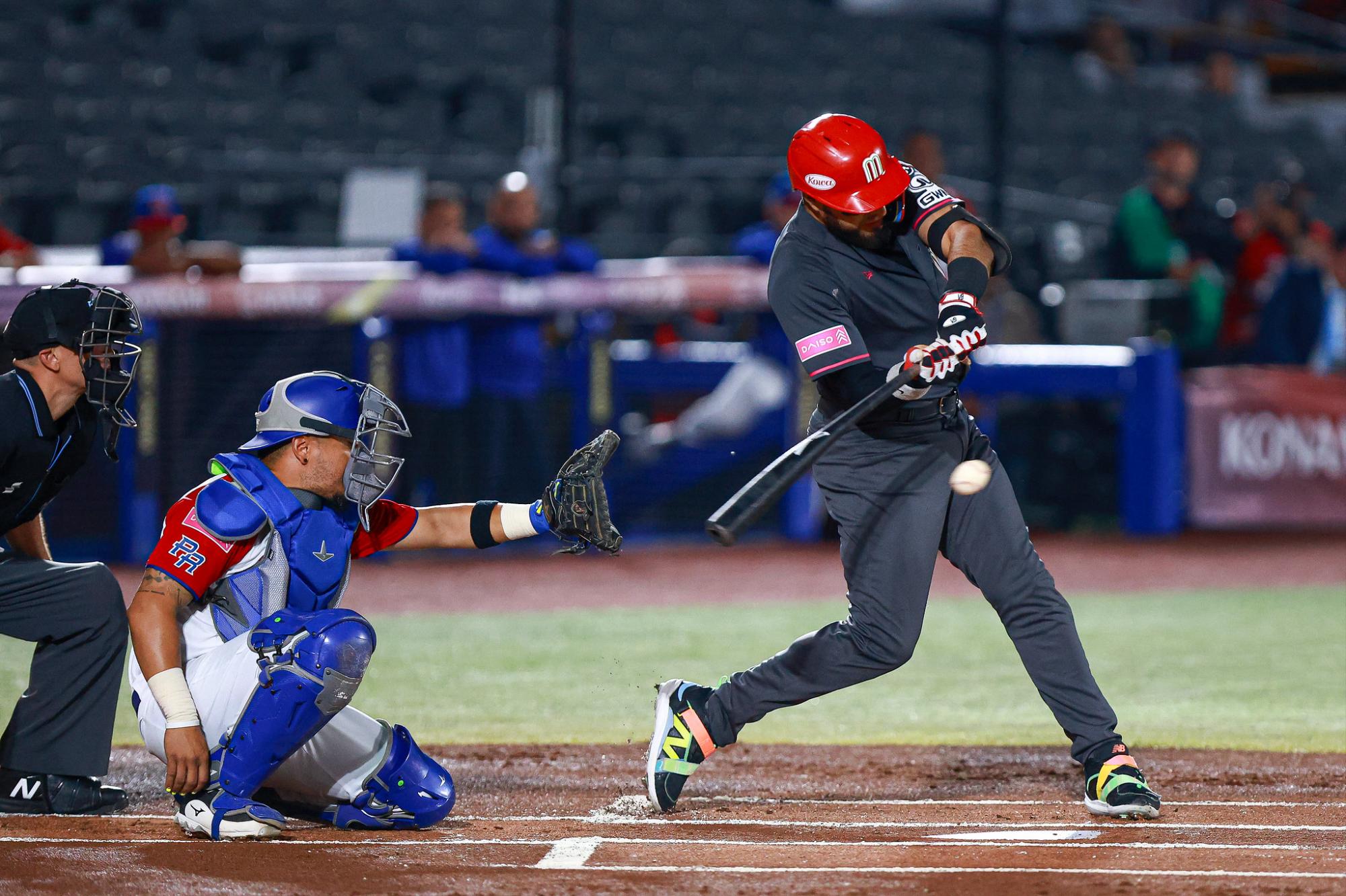 $!México se impone a Puerto Rico 7-5 en la segunda jornada del Premier12