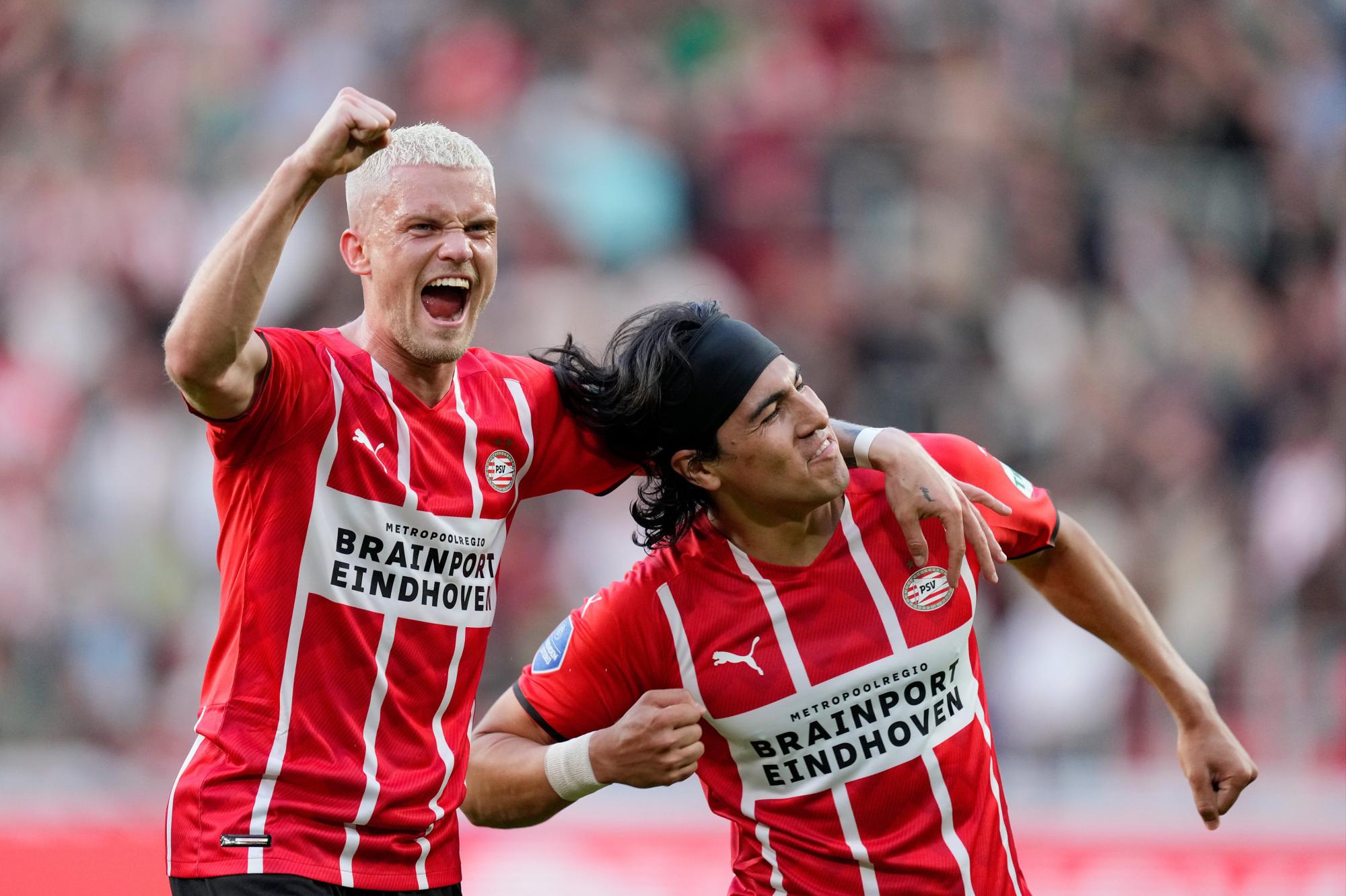 $!Sinaloense Érick Gutiérrez anota golazo en triunfo del PSV