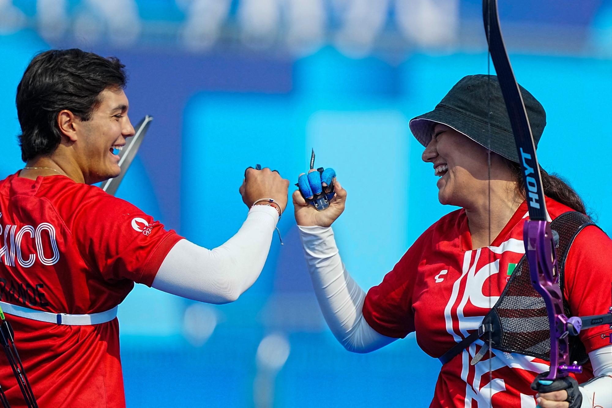 $!Queda corto México en su defensa del tercer lugar olímpico de tiro con arco mixto