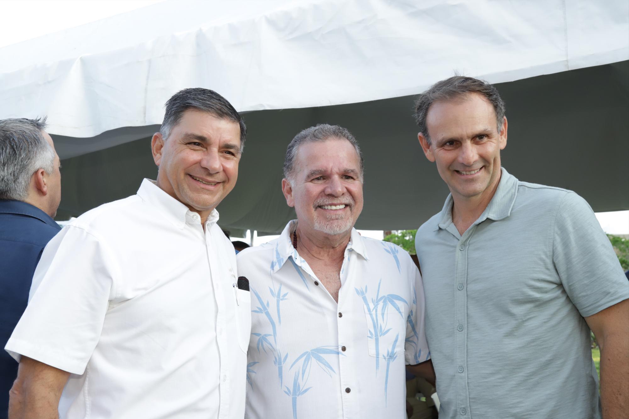 $!Arturo Lizárraga, Óscar Coppel y Antonio López Puerta.