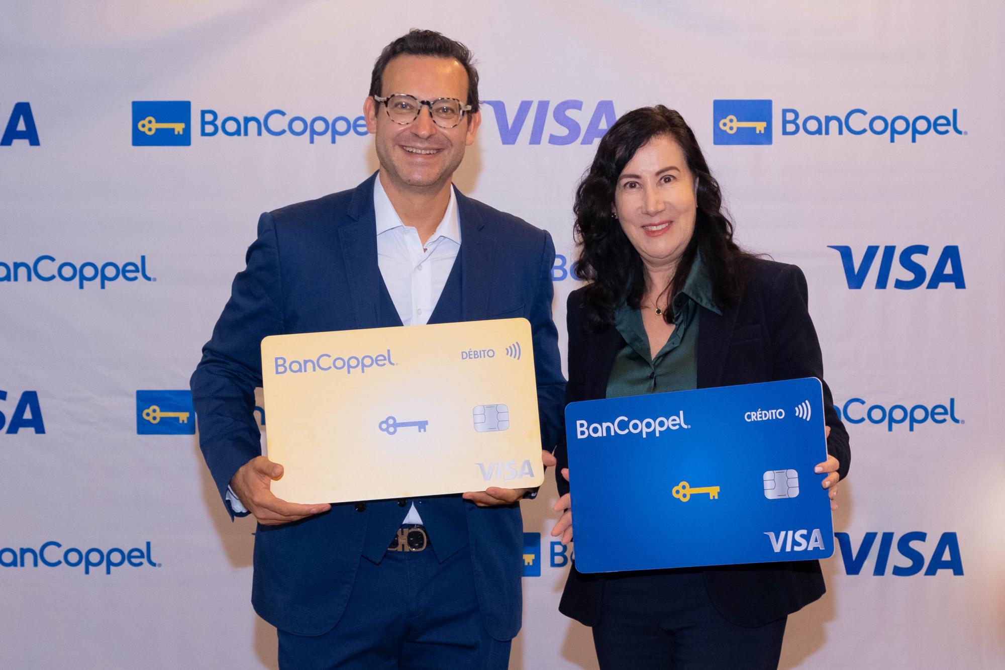 $!BanCoppel y Visa extienden colaboración estratégica para ofrecer tecnología segura en pagos digitales