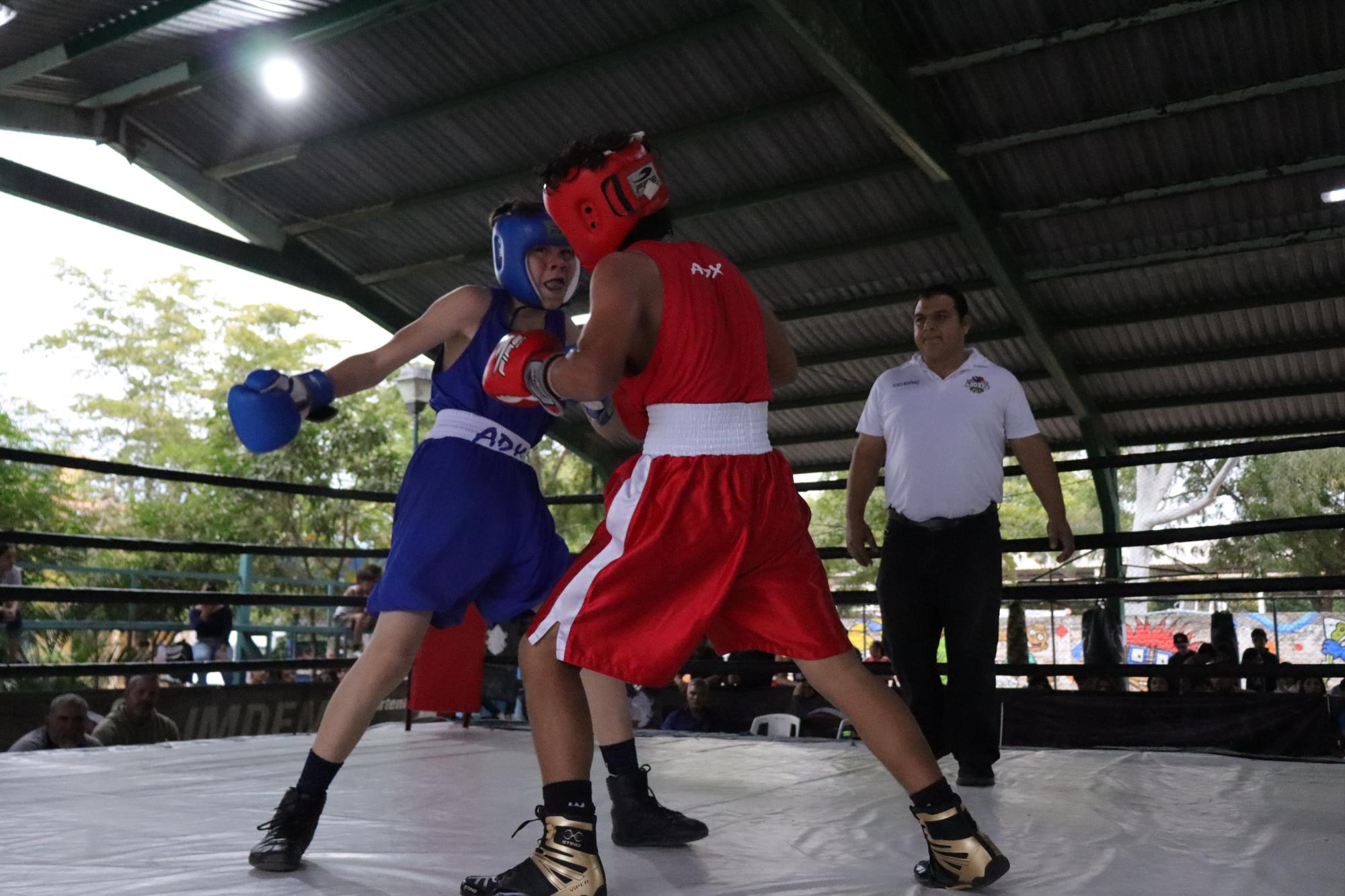 $!Fuerza y determinación, combinación ganadora en el Torneo de Boxeo Imdem