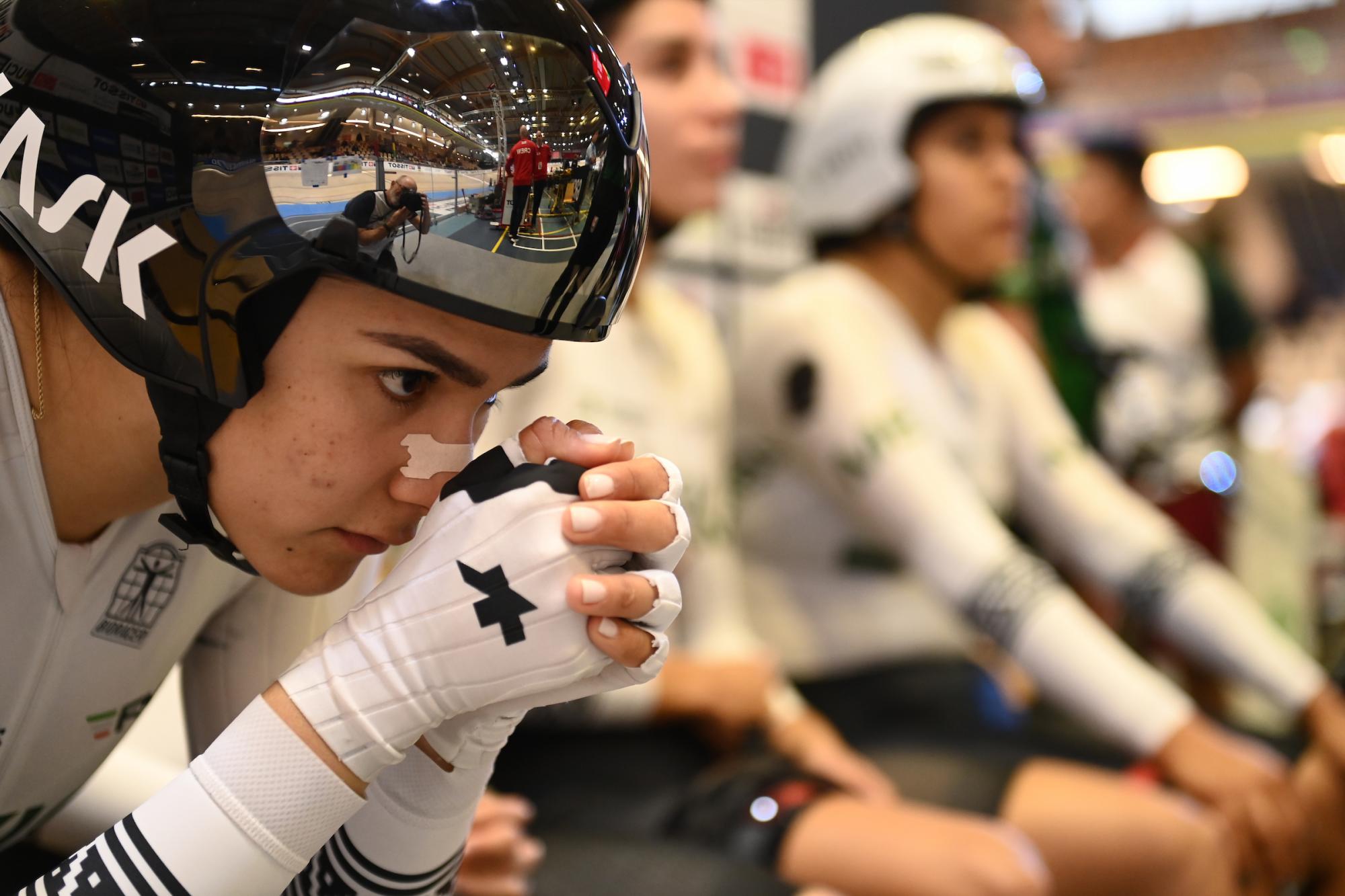 $!Sinaloense Luz Daniela Gaxiola es quinta con México en Mundial de Ciclismo