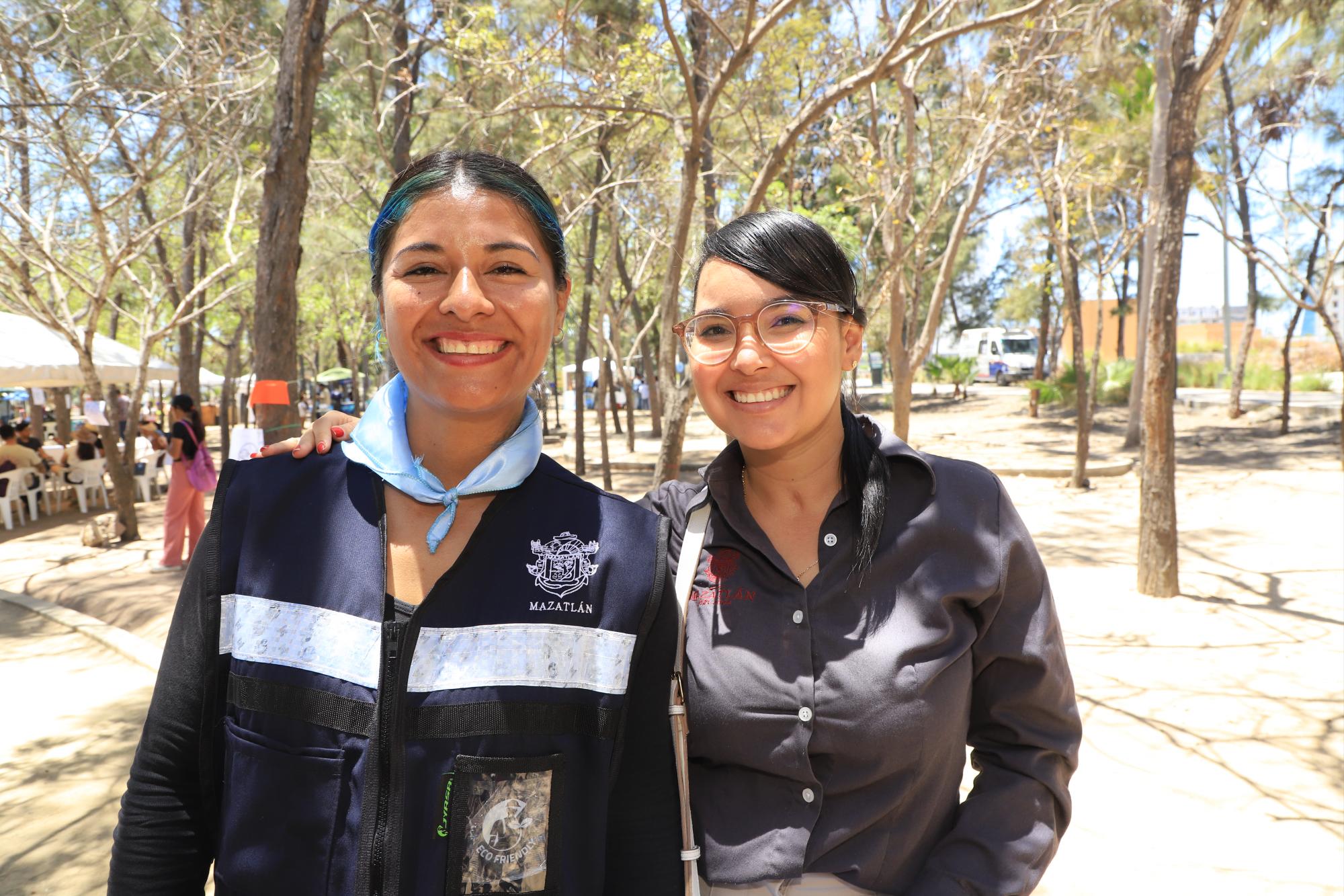 $!Gisela Cabanillas y Ludwika Arias.