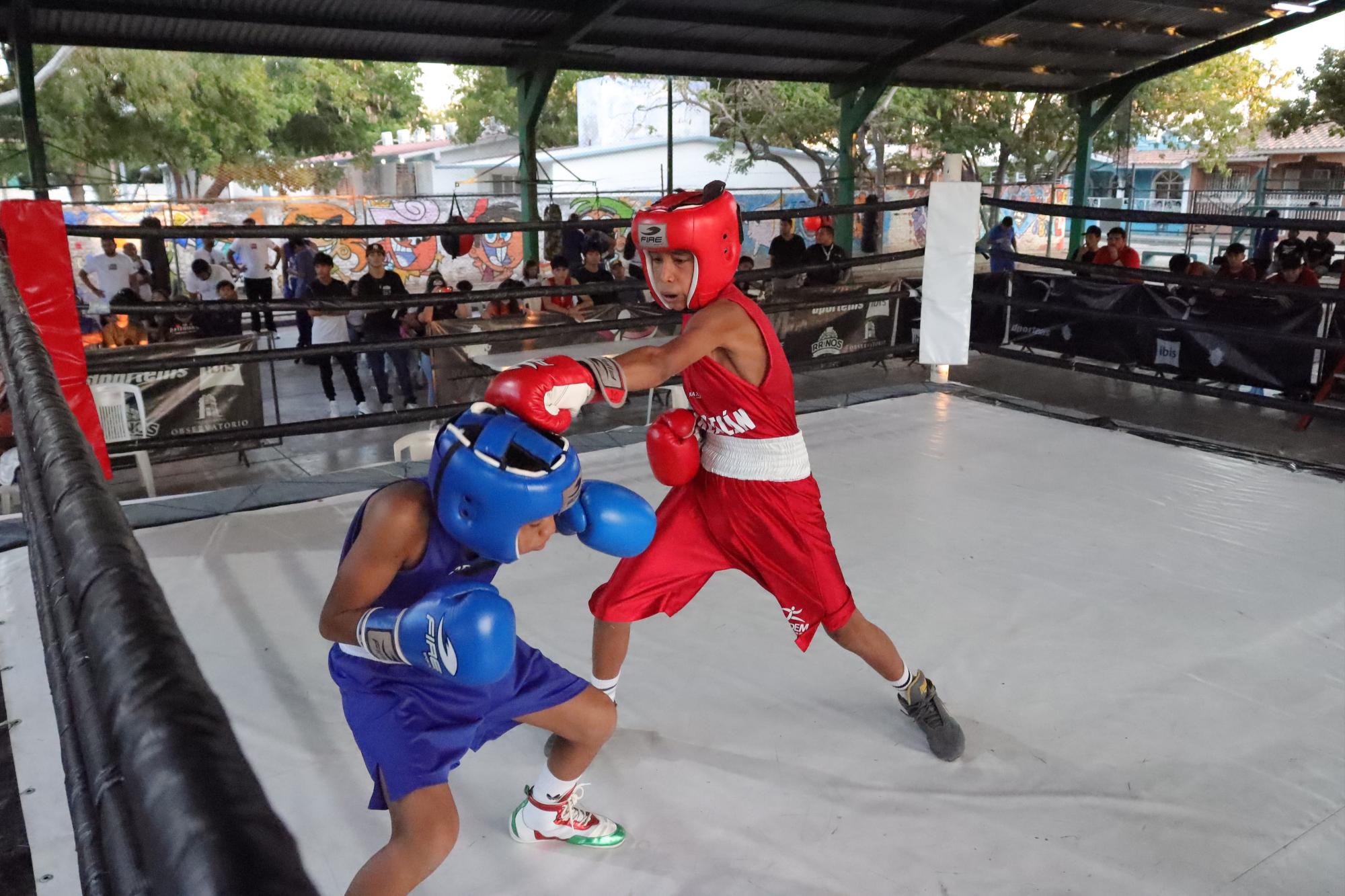 $!Lucen jóvenes promesas en el Torneo Municipal de Box Imdem