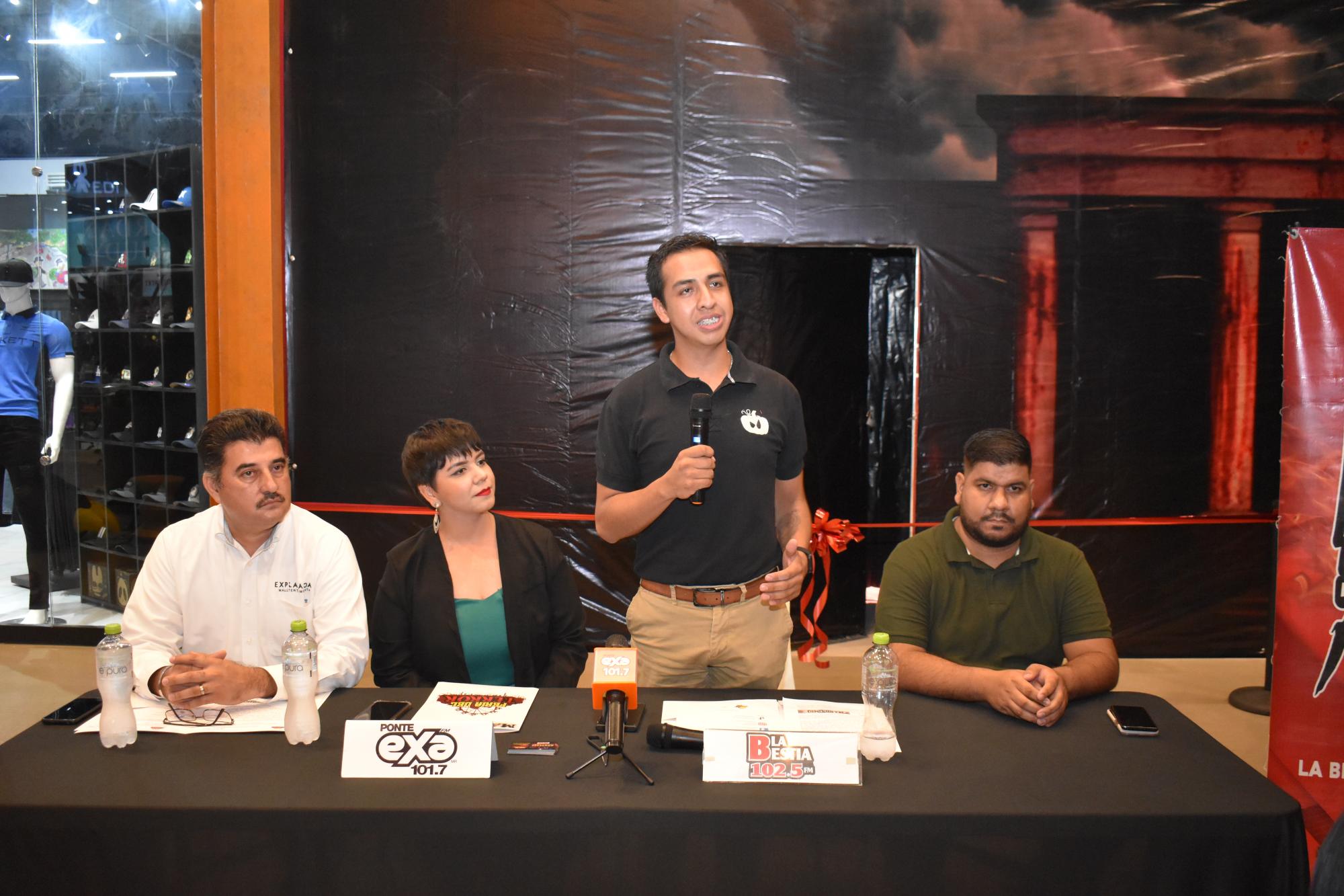 $!César Galindo comparte los detalles de la Feria del Terror en Culiacán.