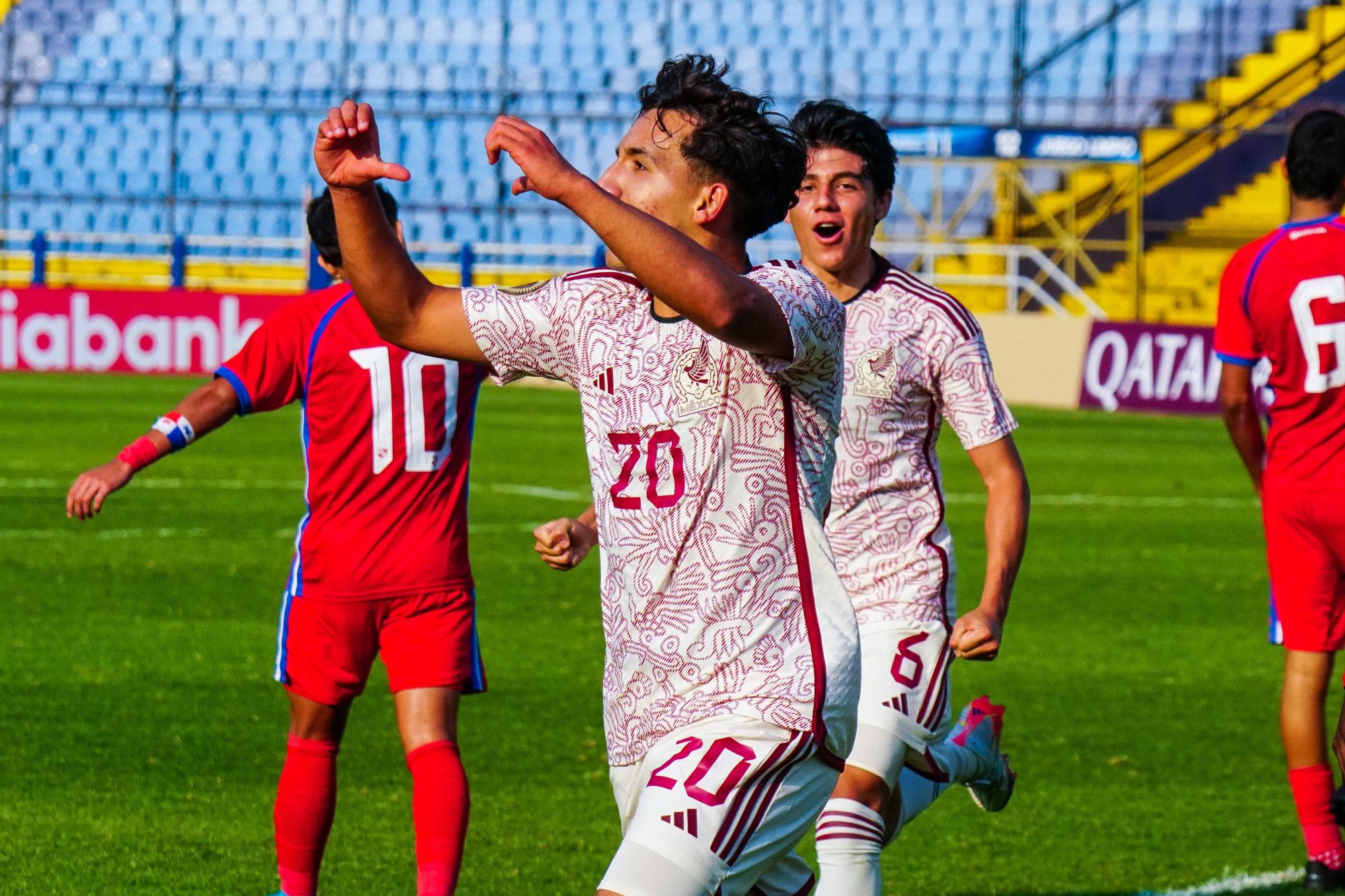 $!Panamá le saca empate a México en Premundial Sub 17