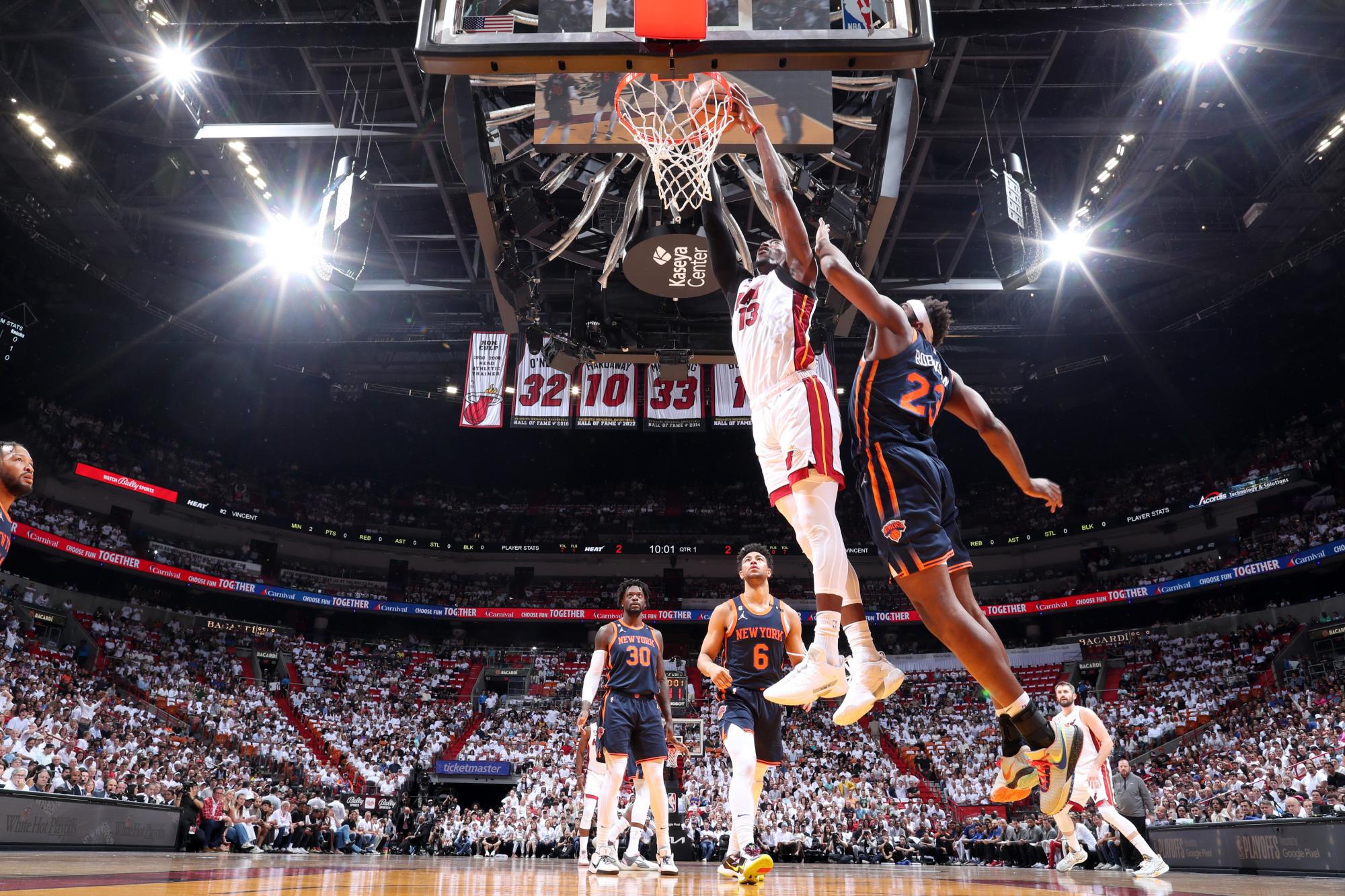 $!Miami Heat termina con el sueño de New York Knicks en los Playoffs