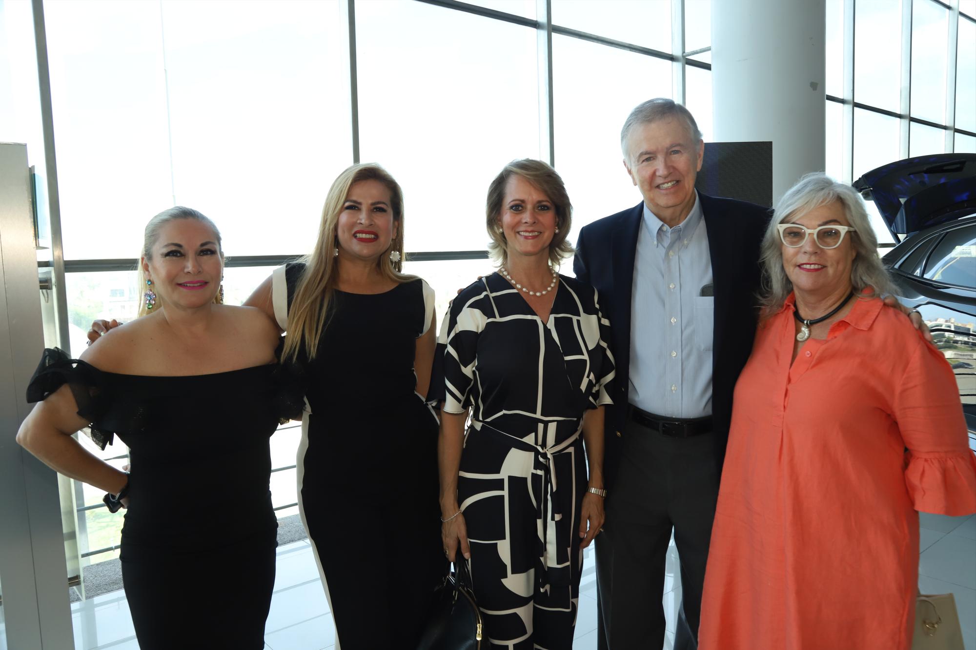 $!Clementina López, Mylai Quintero, Angélica Martín de Madero, Rodolfo Madero y Wendy Hardouin.