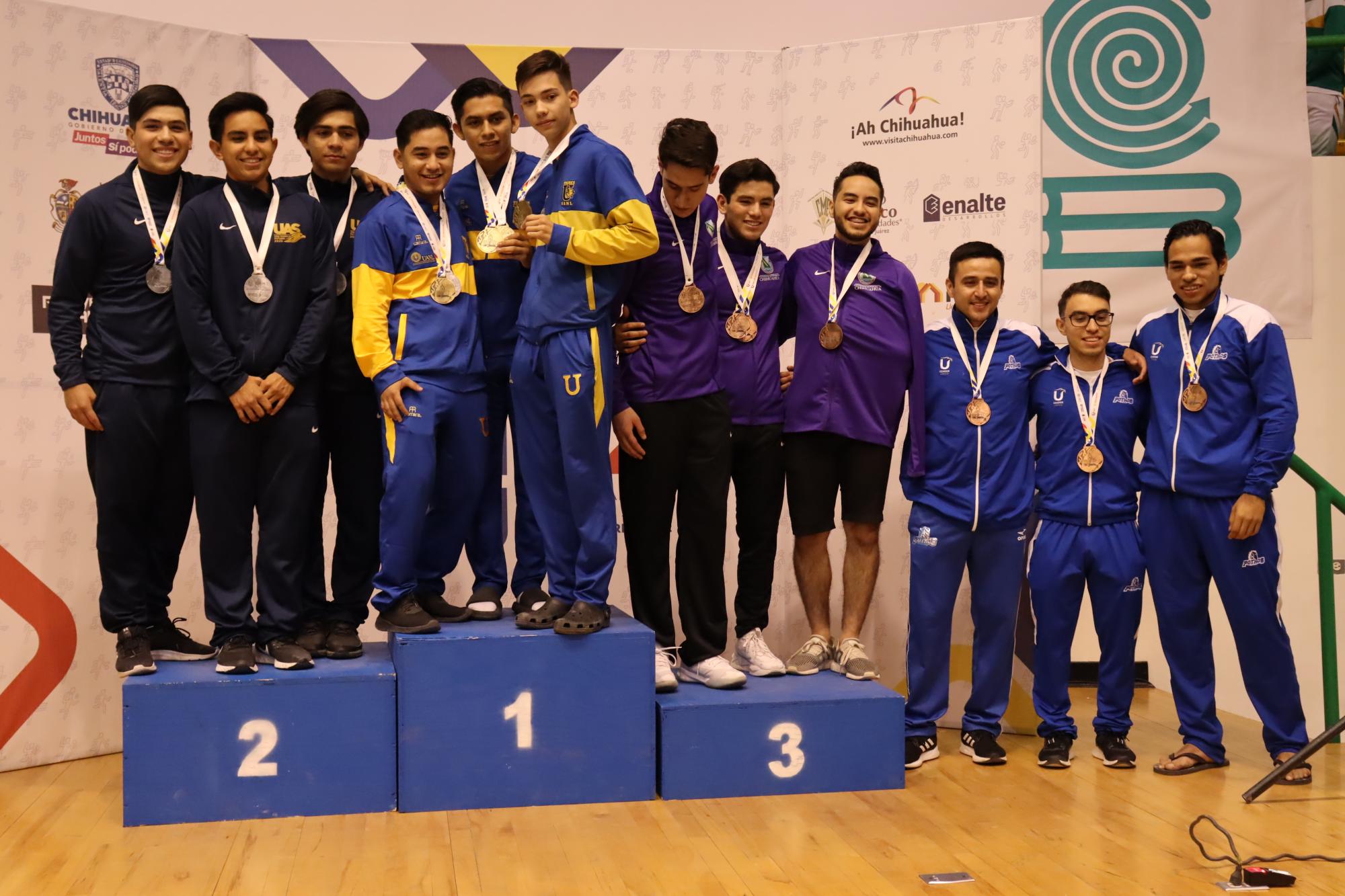 $!Jesús Moreno, de Mazatlán, gana oro para la UAS en karate de la Universiada Nacional