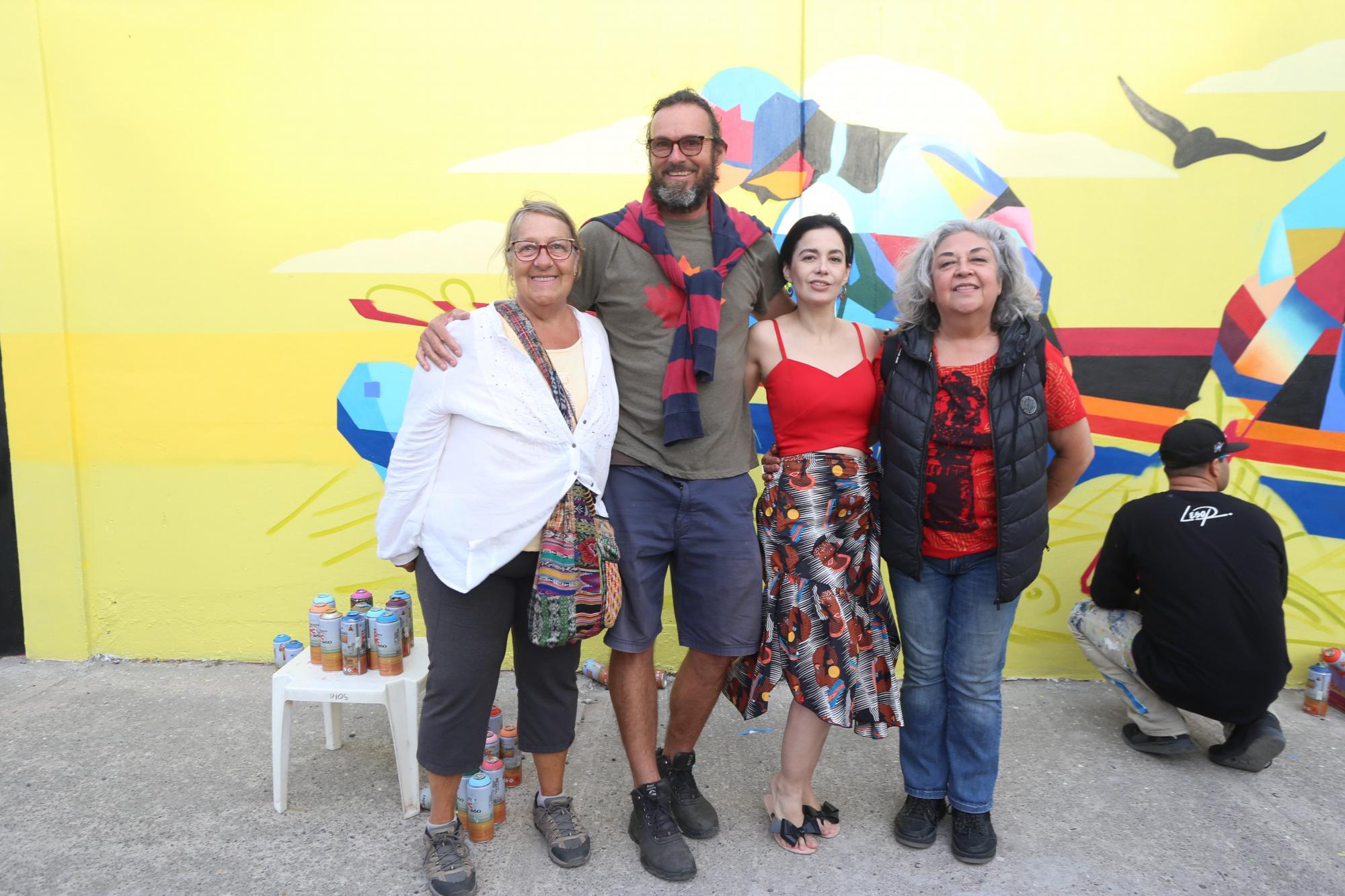 $!Judy Gilmar, Alwin van der Herden, Isabel Toledo y Cecilia Sánchez Duarte.