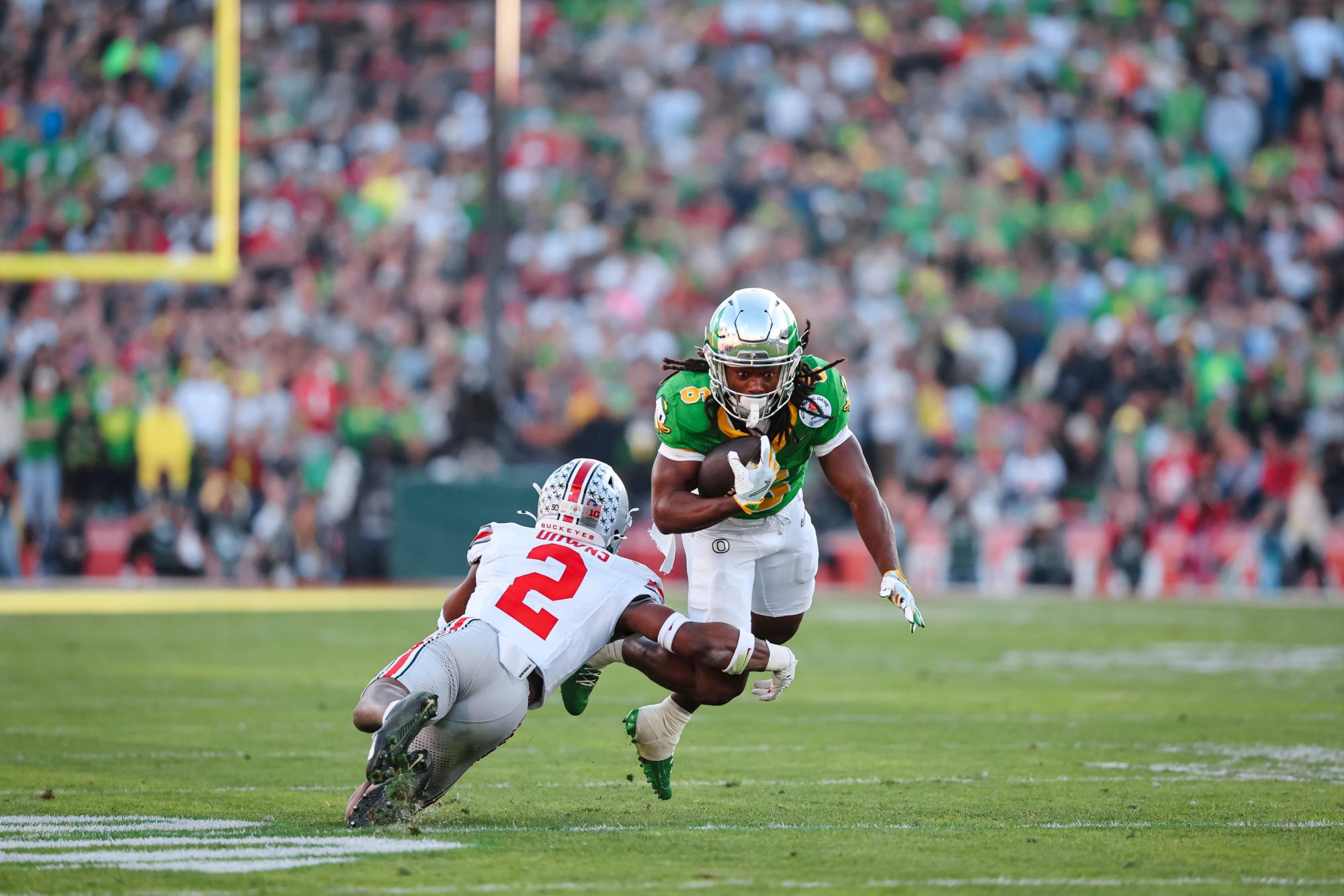 $!Ohio State Buckeyes dominan a Oregon Ducks en el Rose Bowl