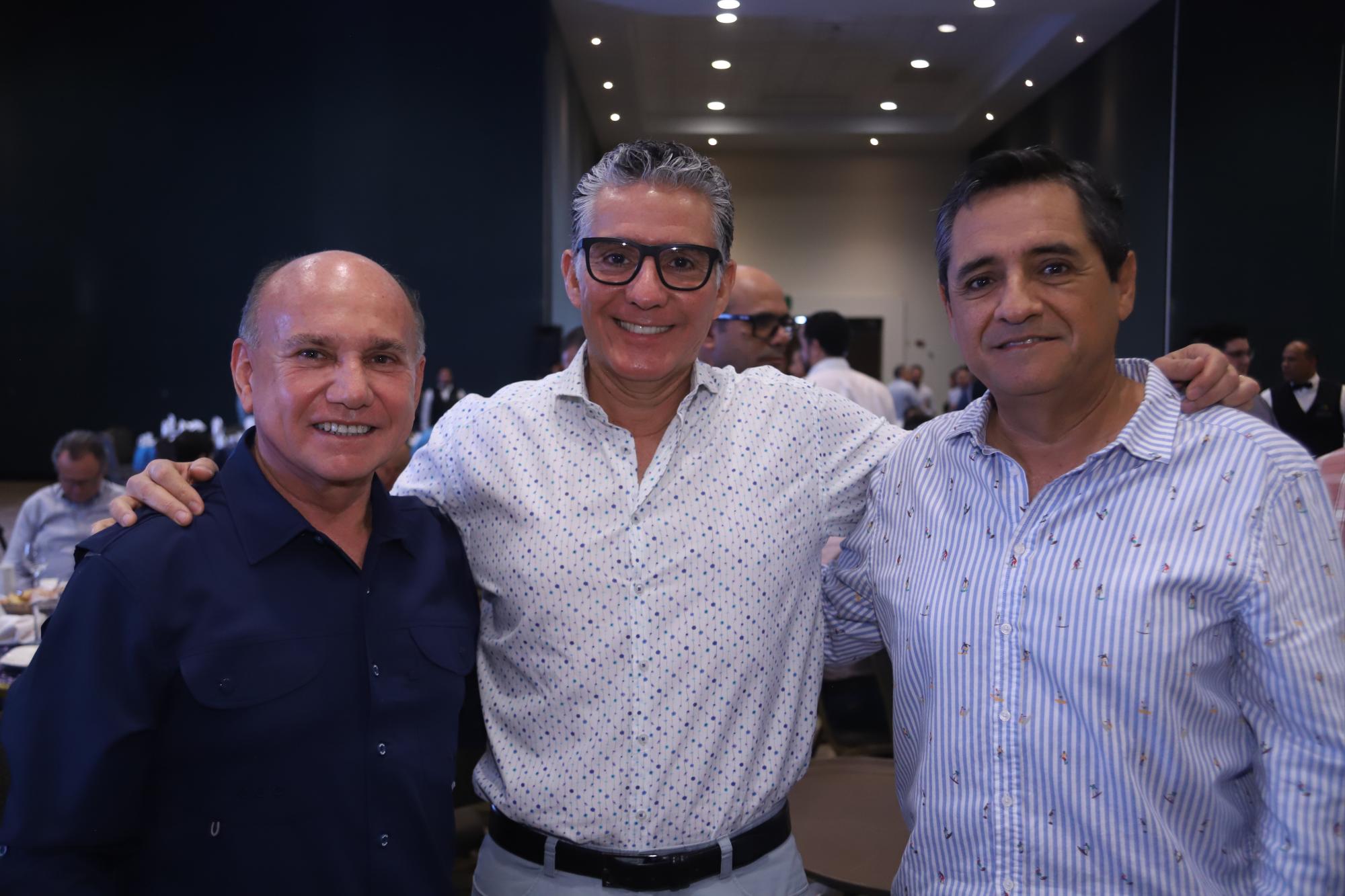 $!Adrián Bastidas, Guillermo Zerecero y Raúl Cárdenas.