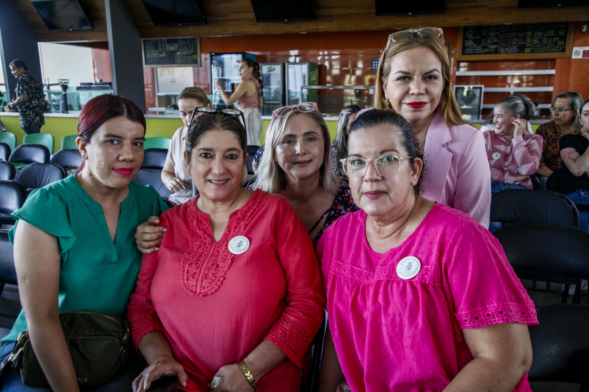 $!Carolina Gallego, Sara Zazueta, Magda López, María Elena Rocha y Dalia Castro.