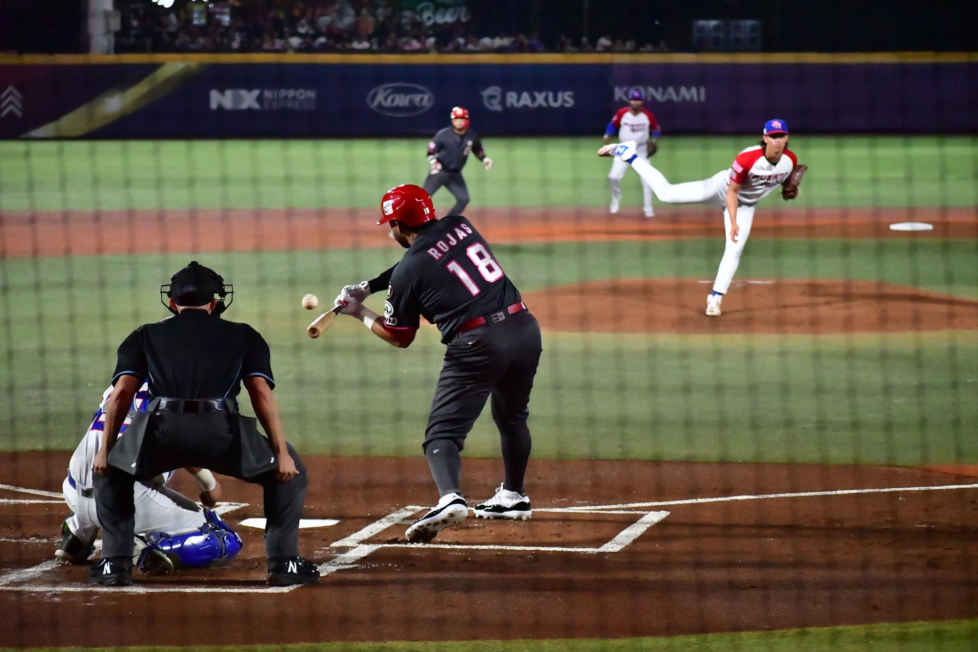 $!México se impone a Puerto Rico 7-5 en la segunda jornada del Premier12