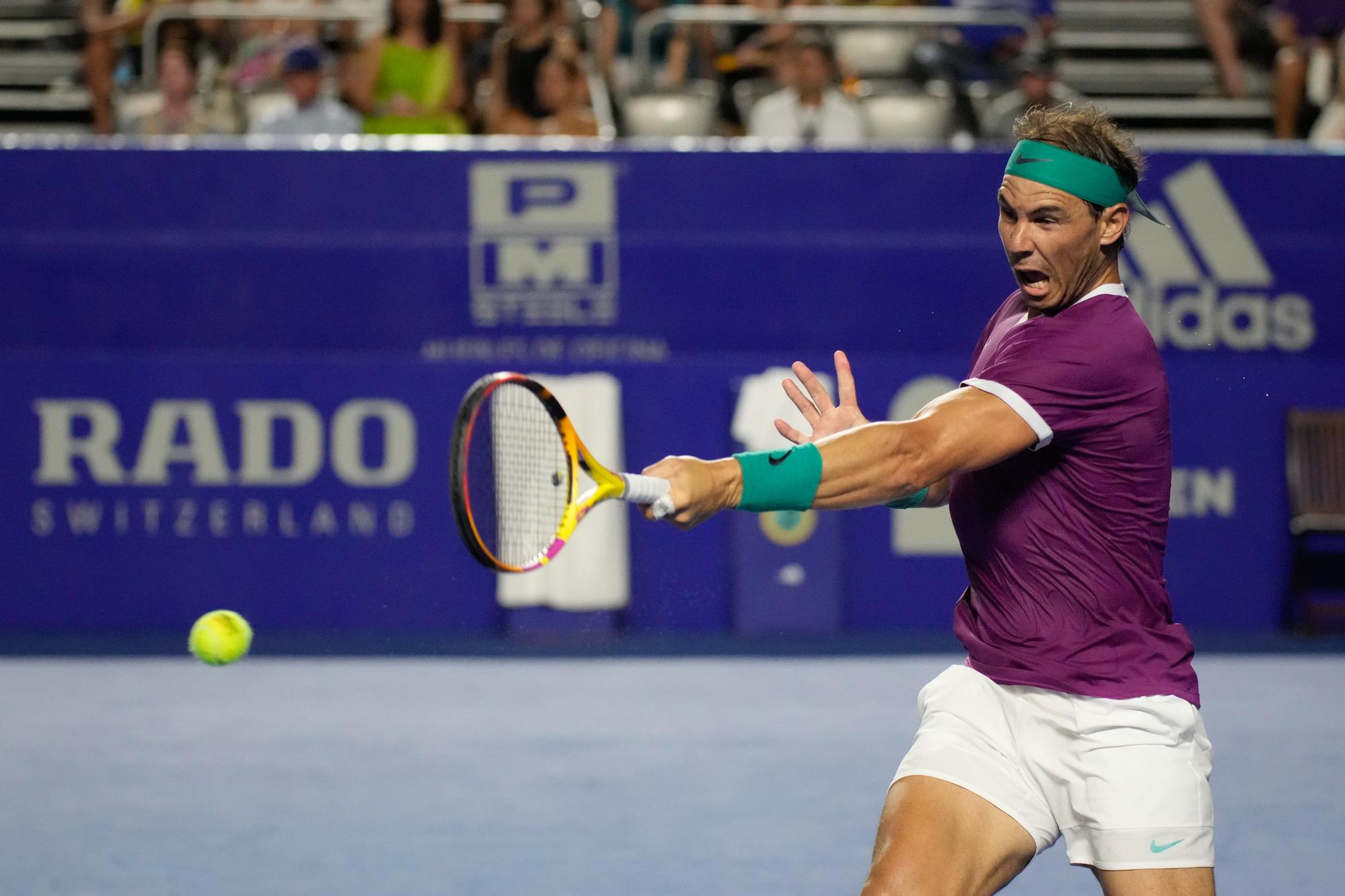 $!Nadal gana su cuarta corona en el Abierto Mexicano de Tenis