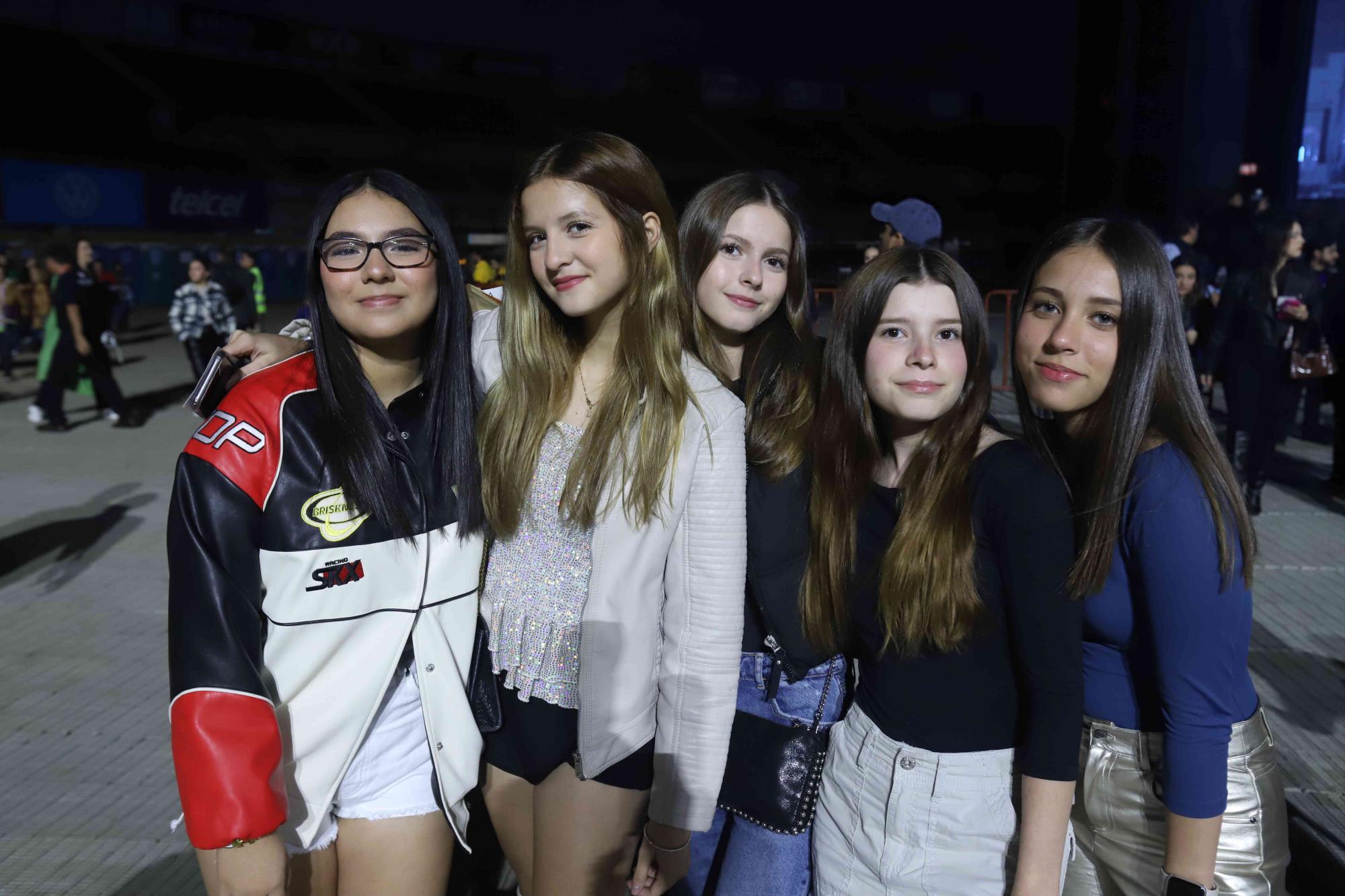 $!Elisa Zenteno, Farah Domínguez, Lucía Abarca, Amy Valdez y Alissa Gianola.