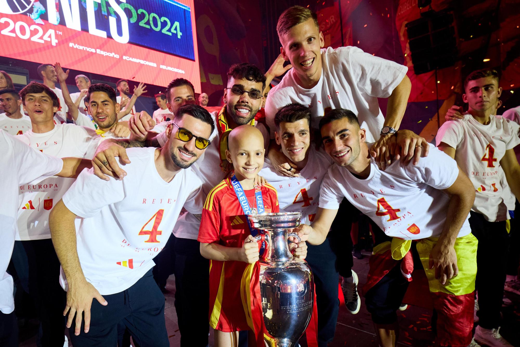 $!España rinde tributo a los campeones de la Eurocopa