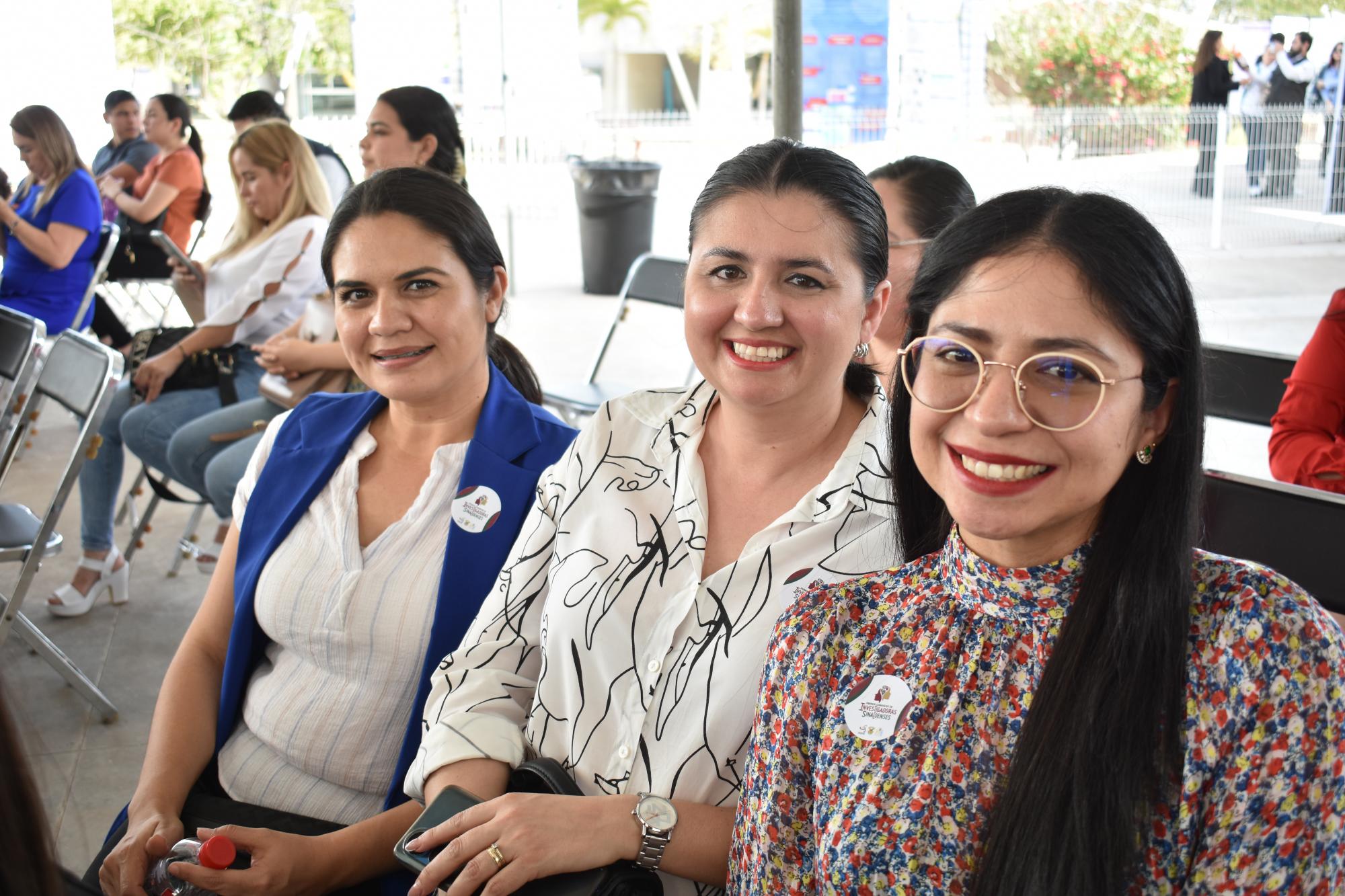 $!Evangelina García Armenta, Lidia Elena Ayón Reyna y Xochitl Ariadna Ruiz Armenta.