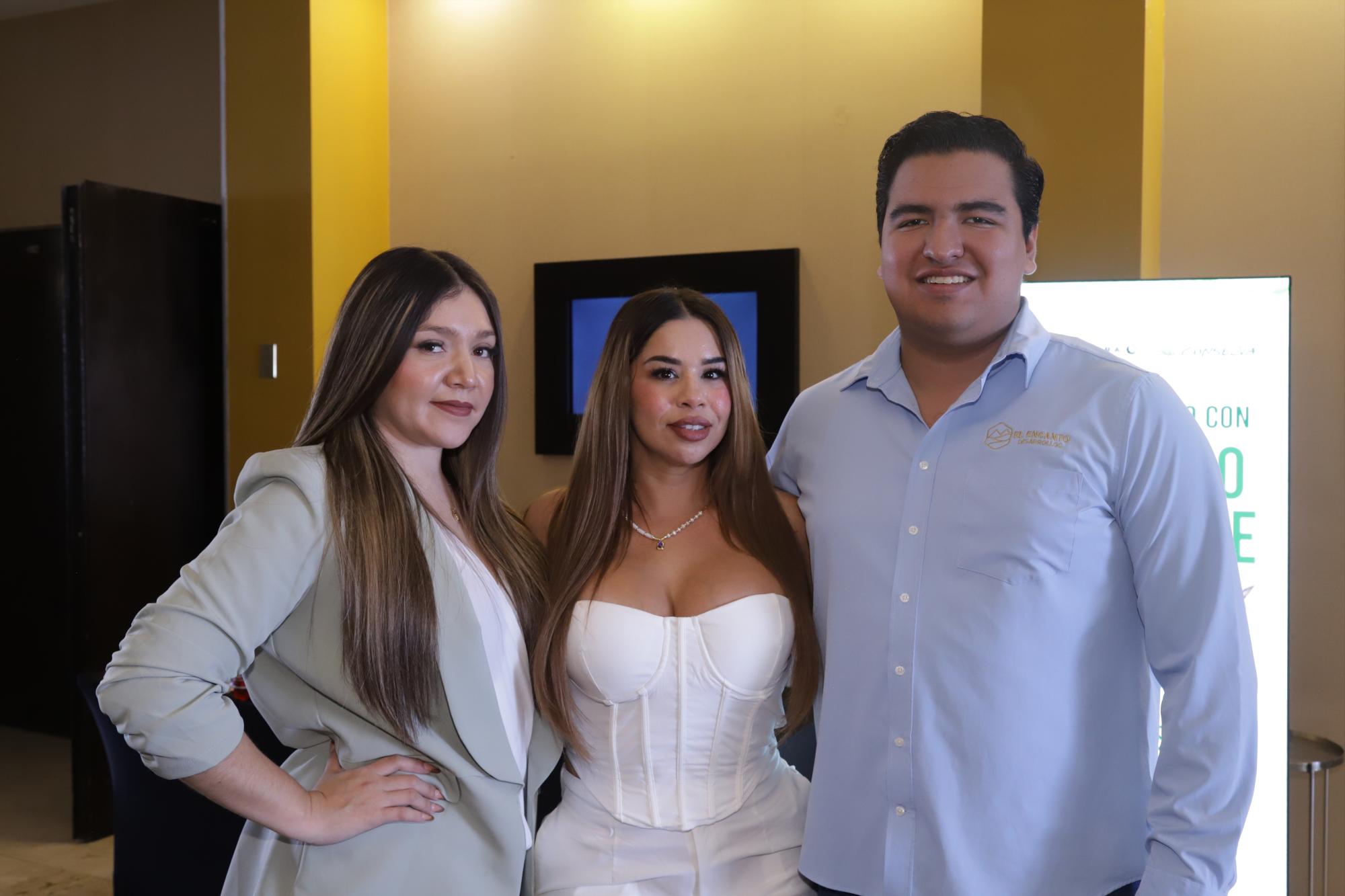 $!Diana Ricardo, Dulce Vargas e Iván Cañedo.