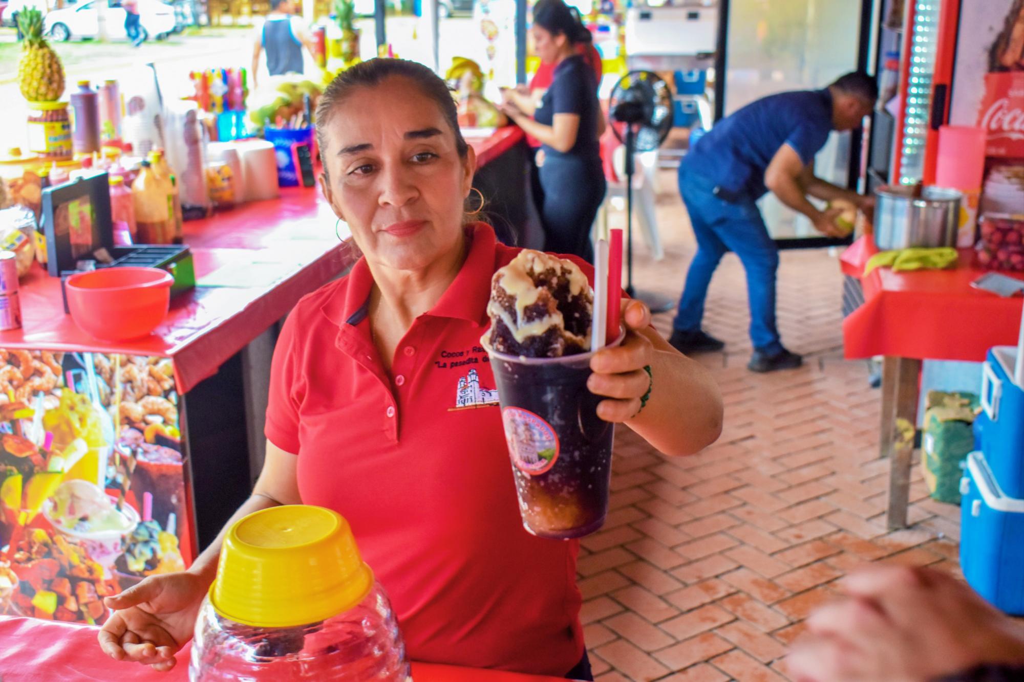 $!Disfrutan en Imala el primer Festival del Raspado