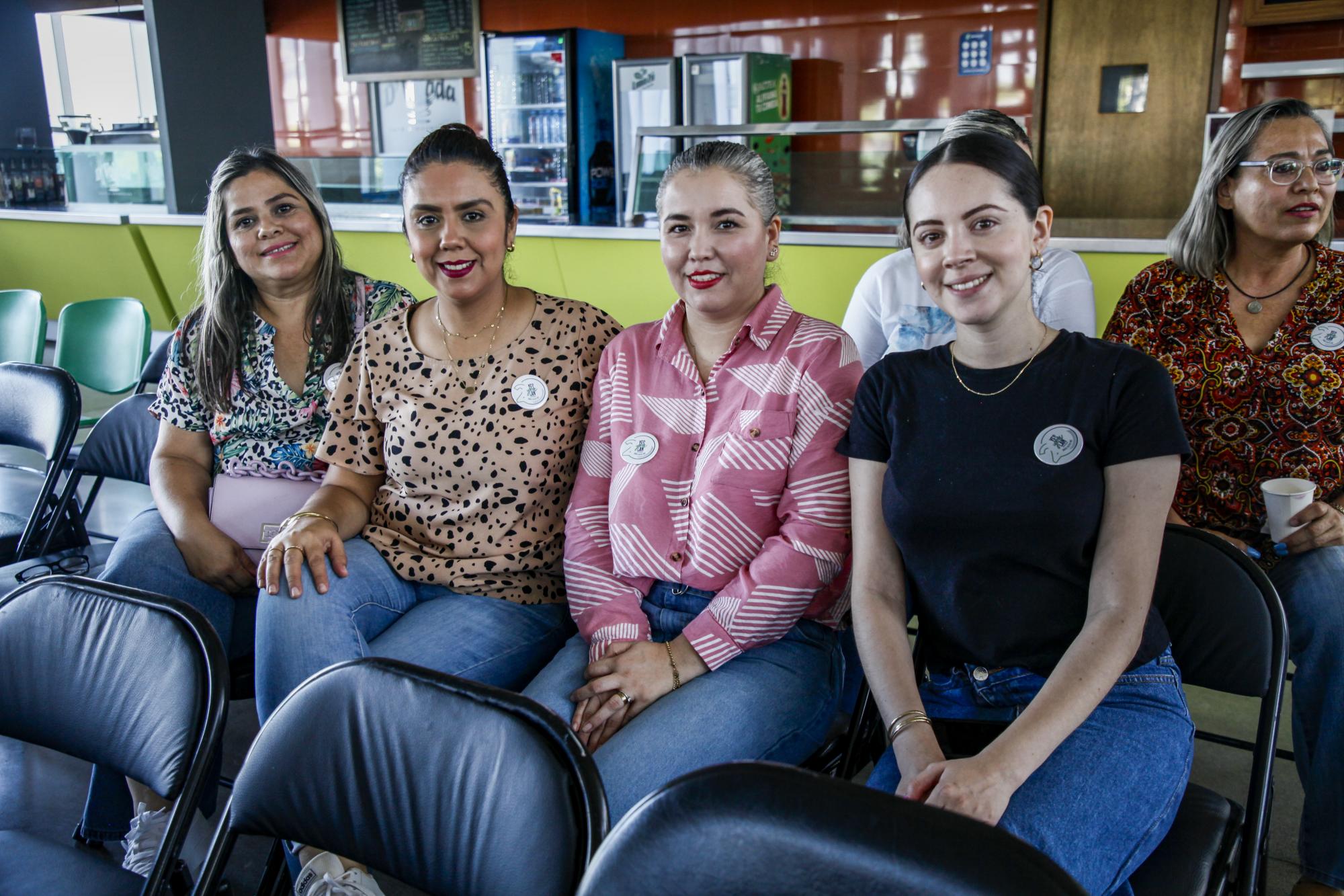 $!Perla Rodríguez, Evangelina Vázquez, Monserrat Sáinz y Marylin Camacho.