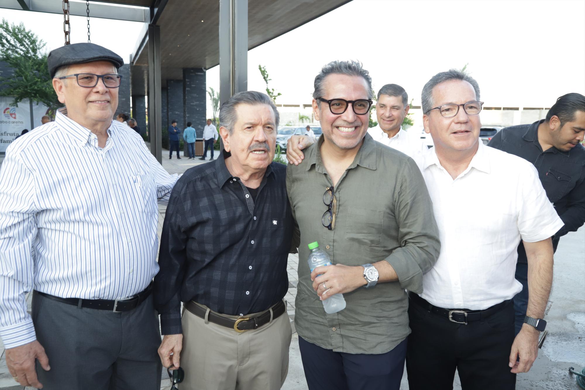 $!Alberto Chaparro, Ignacio Osuna, Luis Osuna Vidaurri y Rafael Domínguez Kelly.