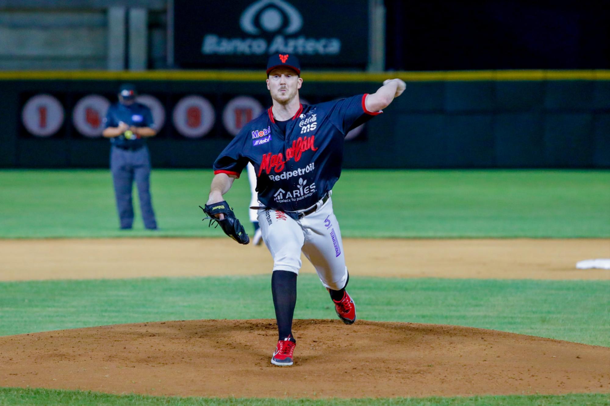 $!Casey Harman, firme para defender otra vez los colores de Venados de Mazatlán