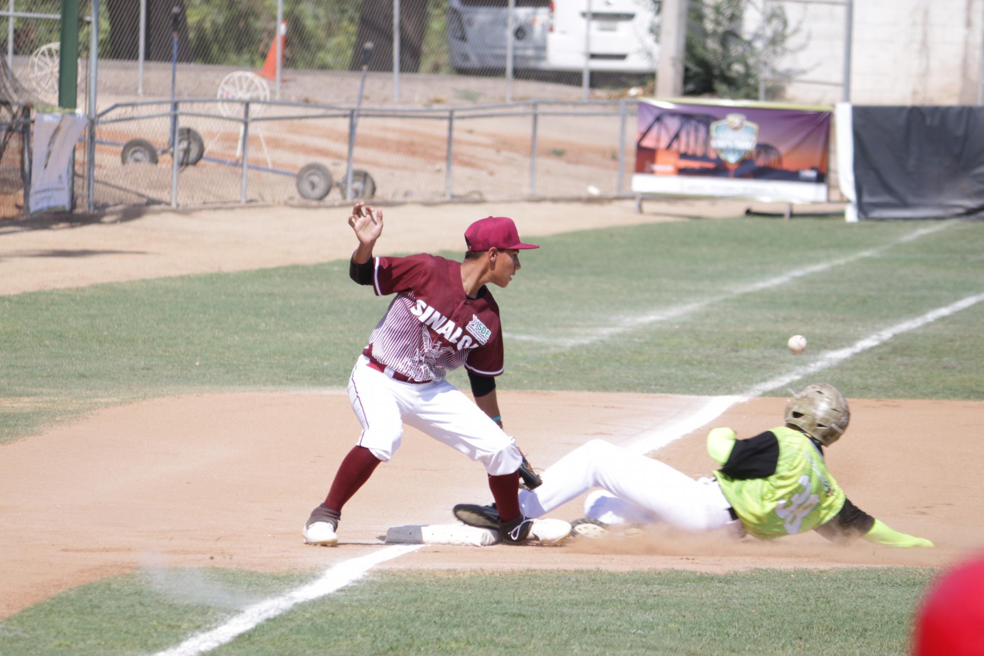 $!Sinaloa se apunta par de triunfos en la Junior del beisbol de los Juegos Nacionales Conade