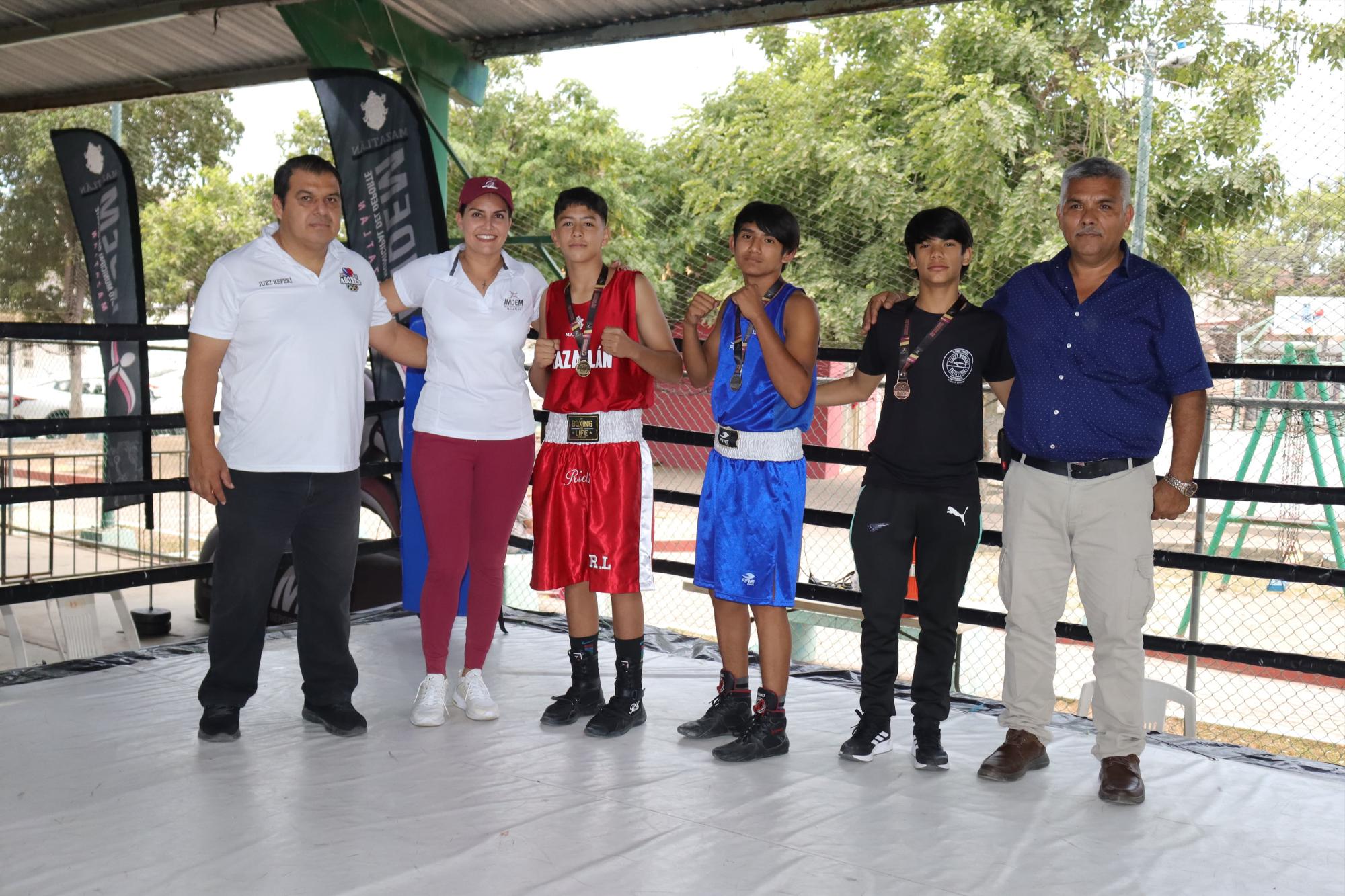 $!Fuerza y determinación, combinación ganadora en el Torneo de Boxeo Imdem