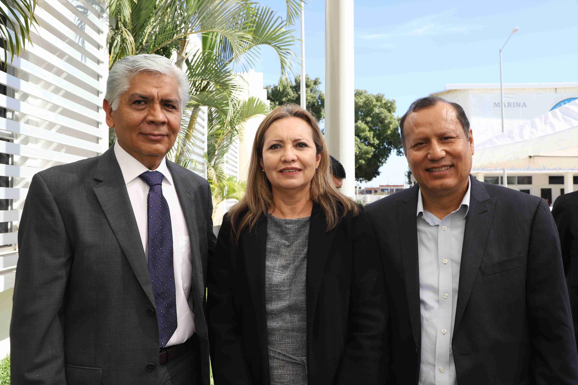 $!Rafael Mendoza, Ema Padilla y Martín Moncada.