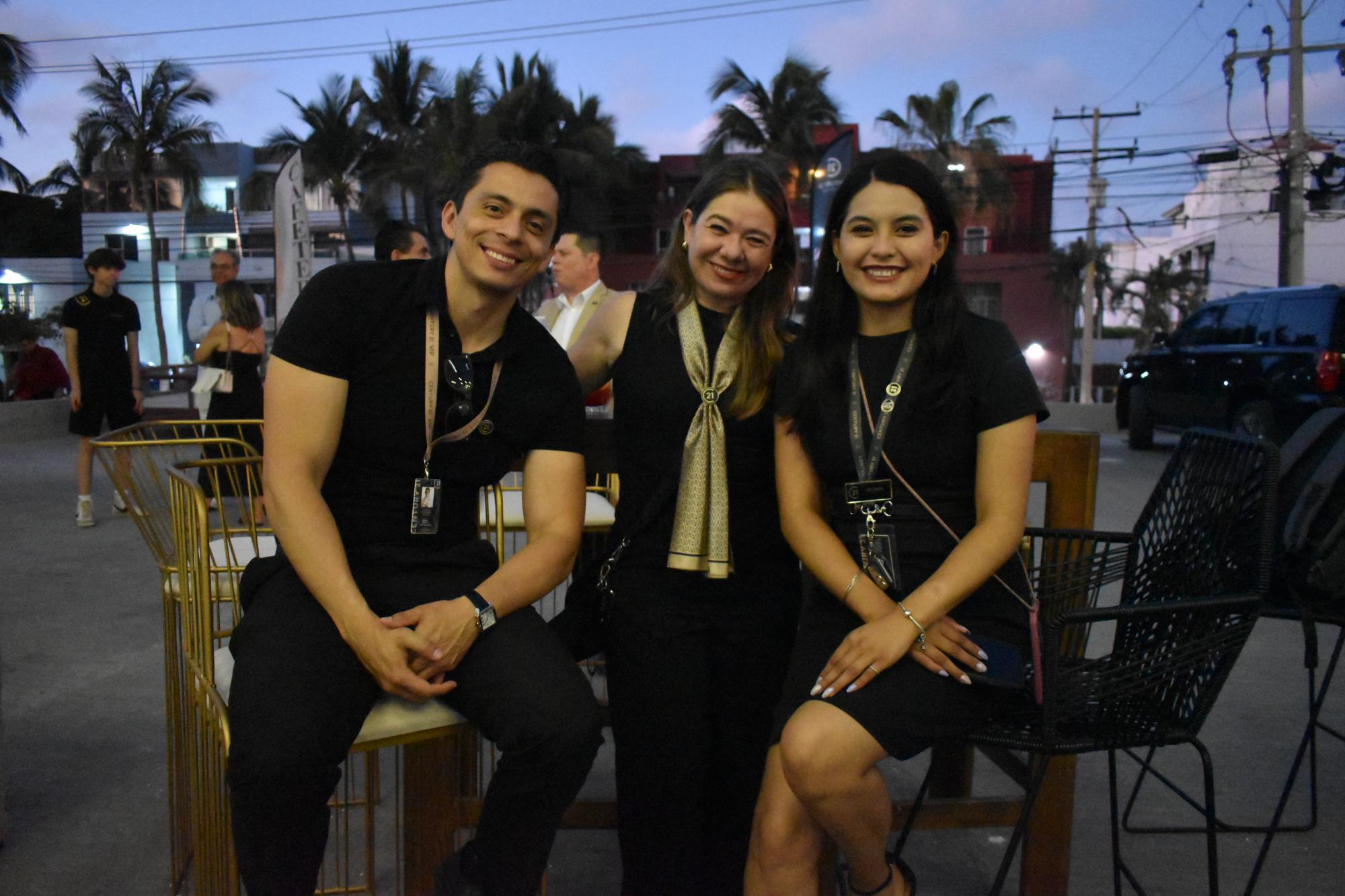 $!Eduardo Santamaría, Mireya Calderón e Itzel Cabrera.