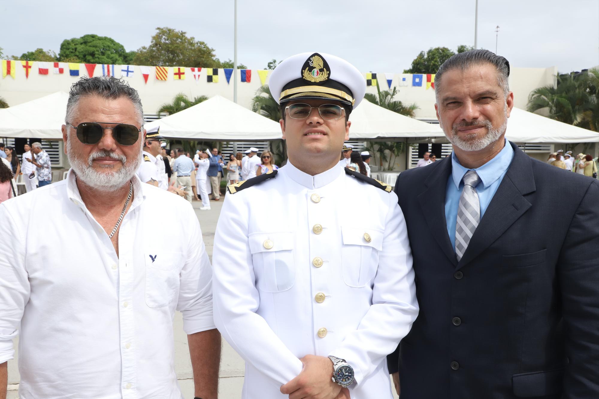 $!Jorge Ernesto, Eduardo y Eduardo Arceo.