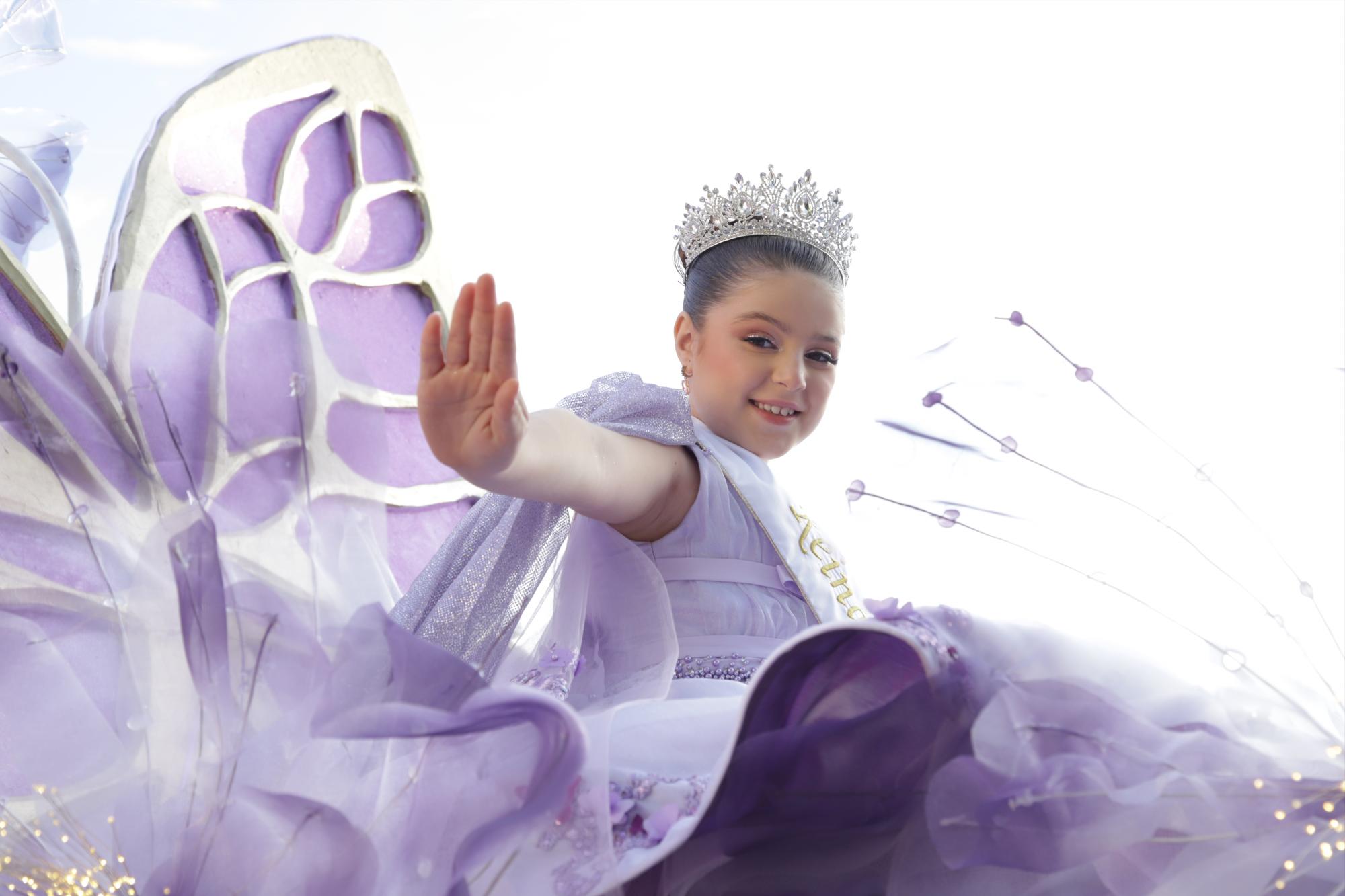 $!María Paula Velarde, Reina Infantil del Carnaval 2024.