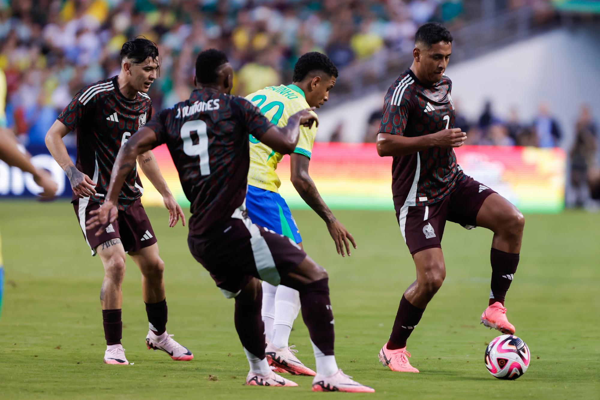 $!México sufre agónica derrota ante Brasil