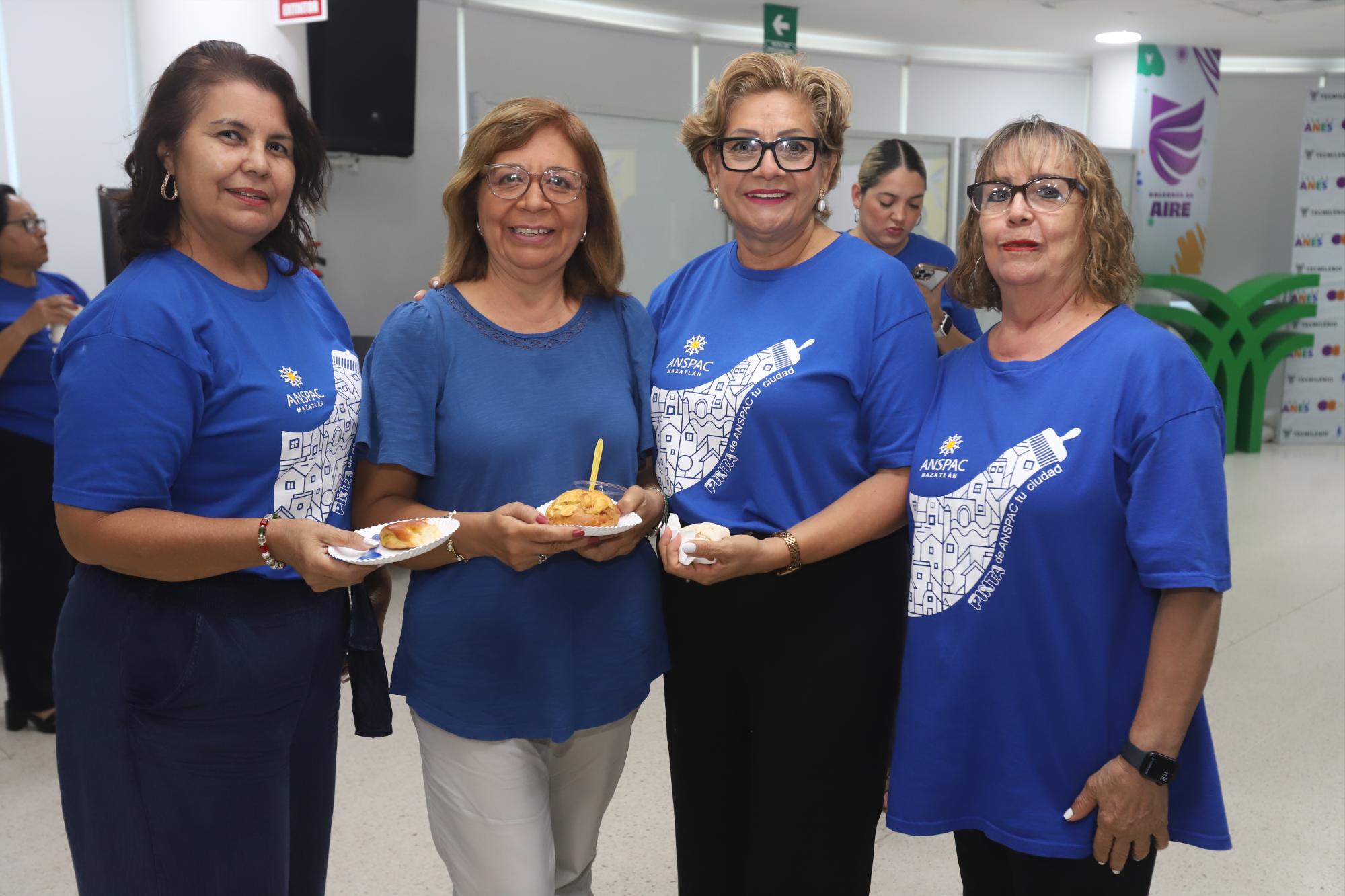 $!Mercedes Osuna, Lourdes González, Lulú Ibarra y Lupita Esparza.