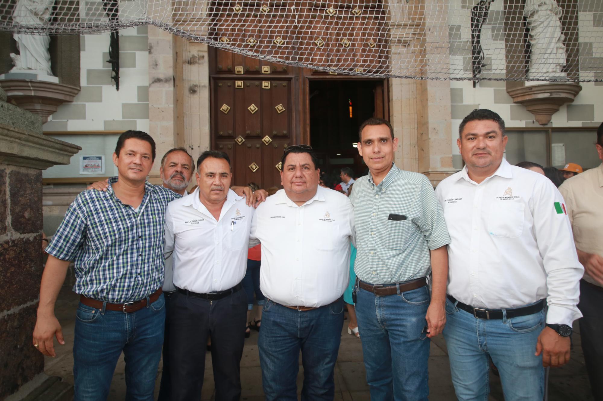 $!Jesús Gamboa, Salvador García, Juan Andrés Barrón, Edmundo Santiesteban y Fabián Canizález.