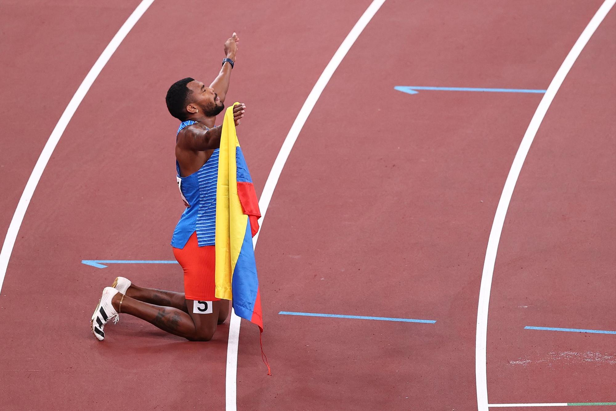 $!Bahameño Steven Gardiner gana el oro de los 400 metros en Tokio 2020