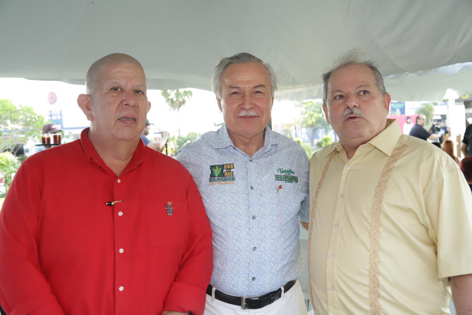 $!Heriberto Borrego, Juan Manuel Félix y Alejandro Higuera.